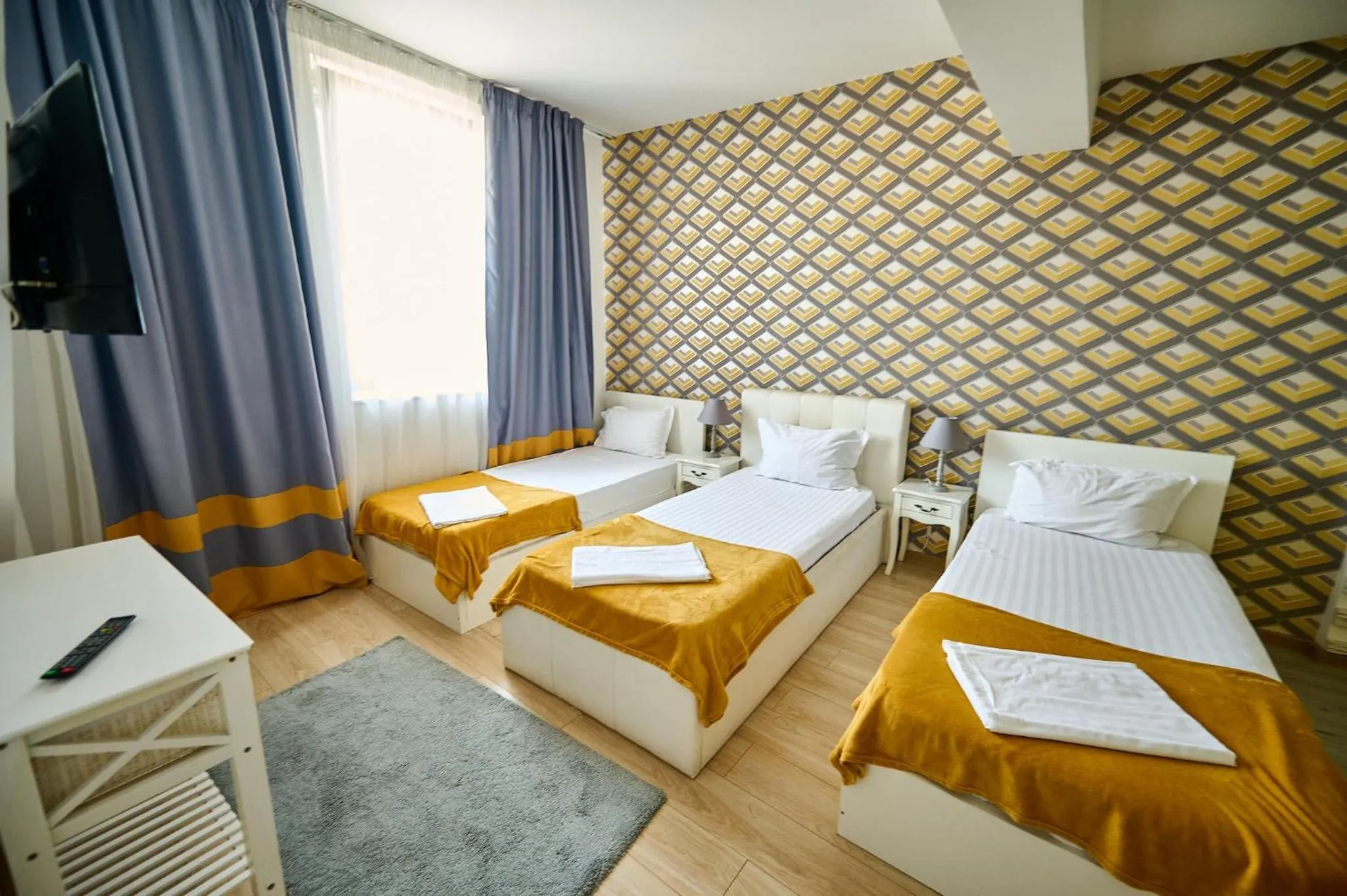 Bed in Hotel Evianne Boutique