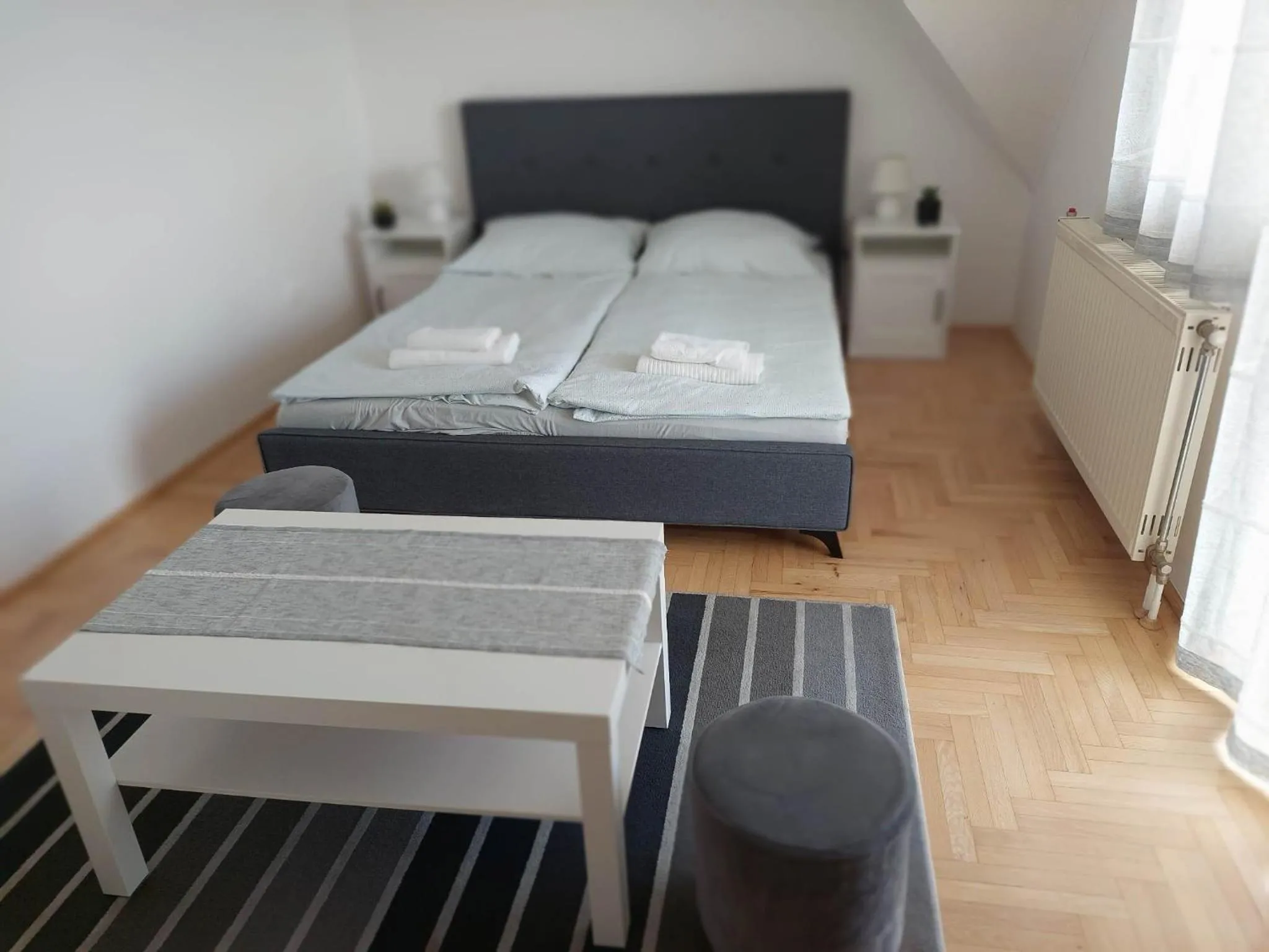 Bedroom, Bed in Ludika Vendégház
