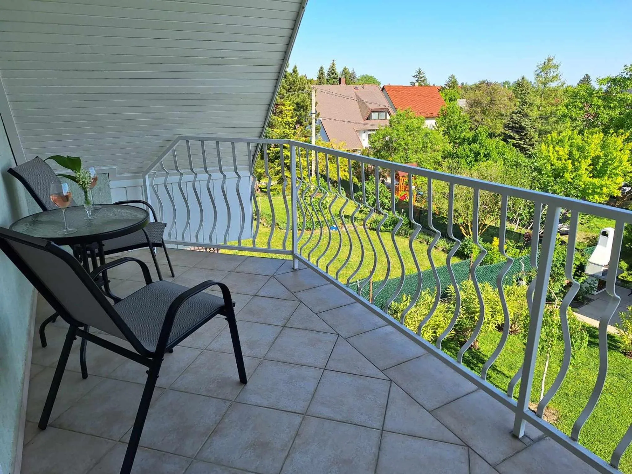 Garden in Ludika Vendégház