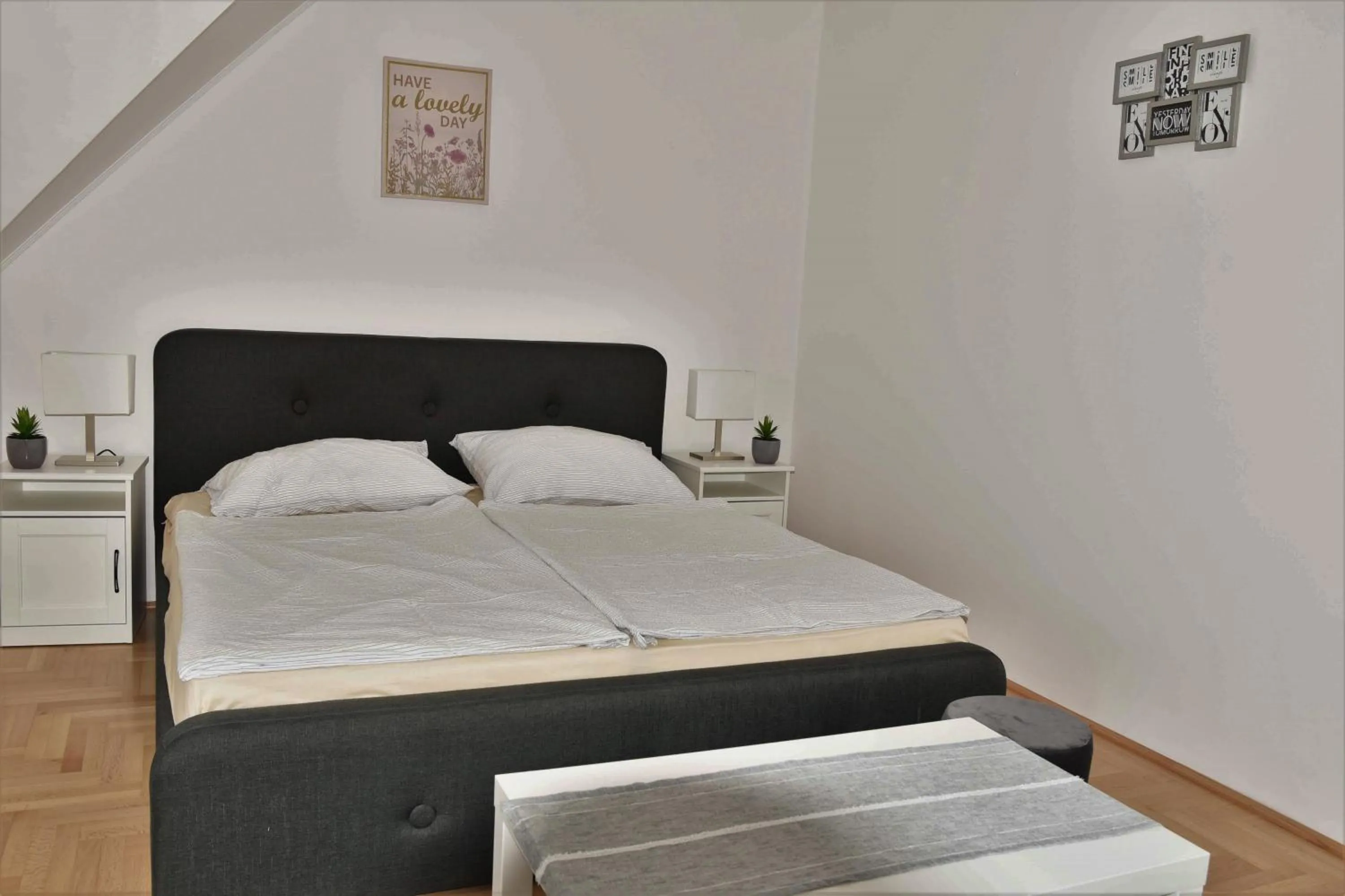 Bedroom, Bed in Ludika Vendégház