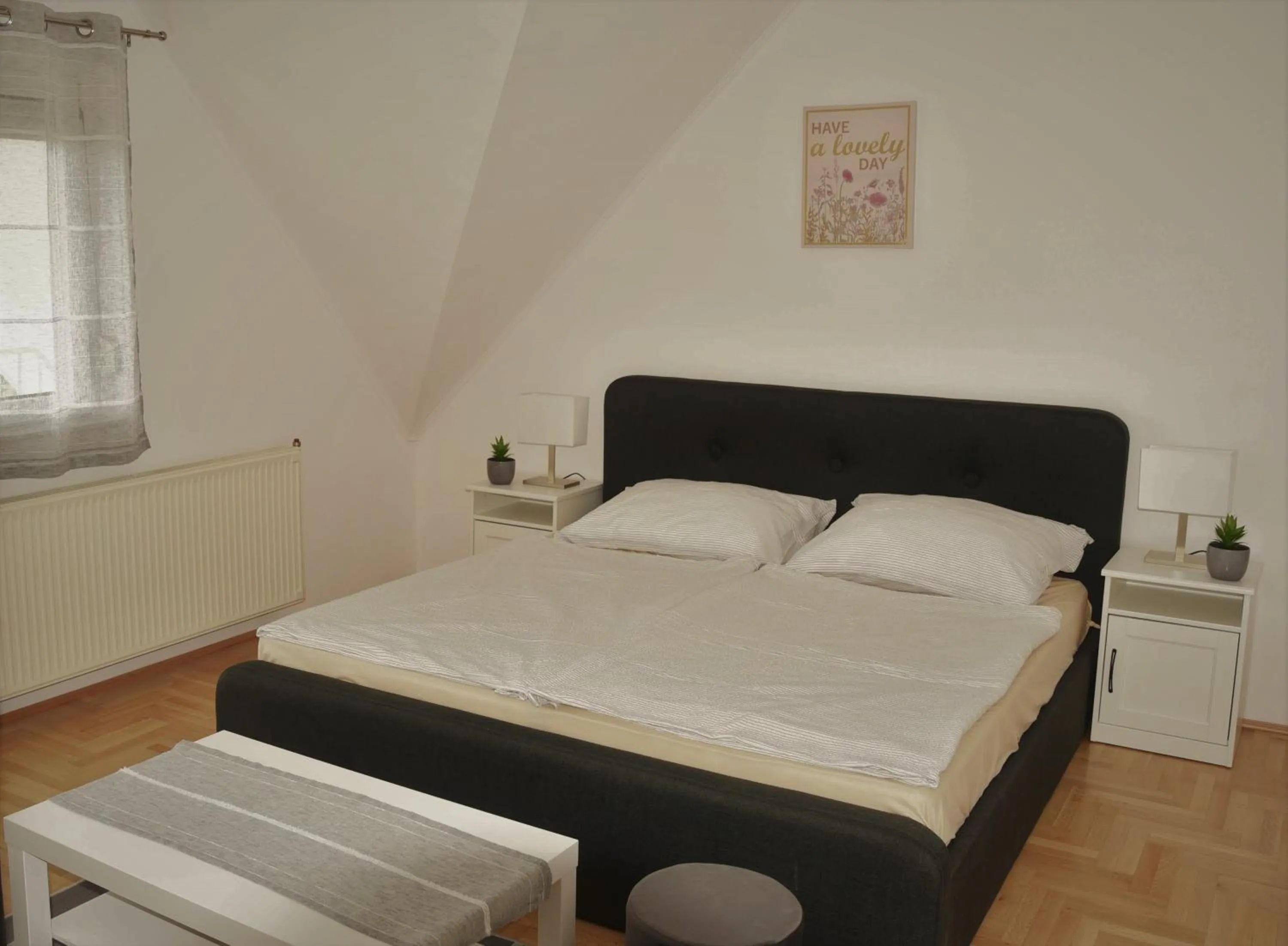 Bedroom, Bed in Ludika Vendégház