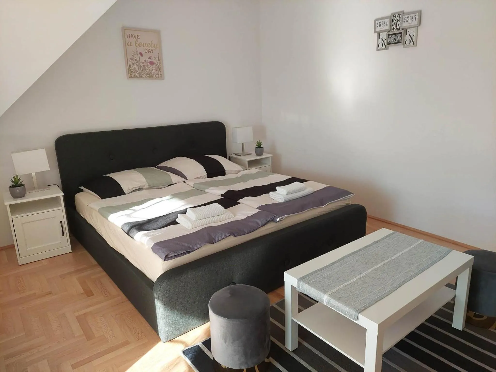 Bedroom, Bed in Ludika Vendégház
