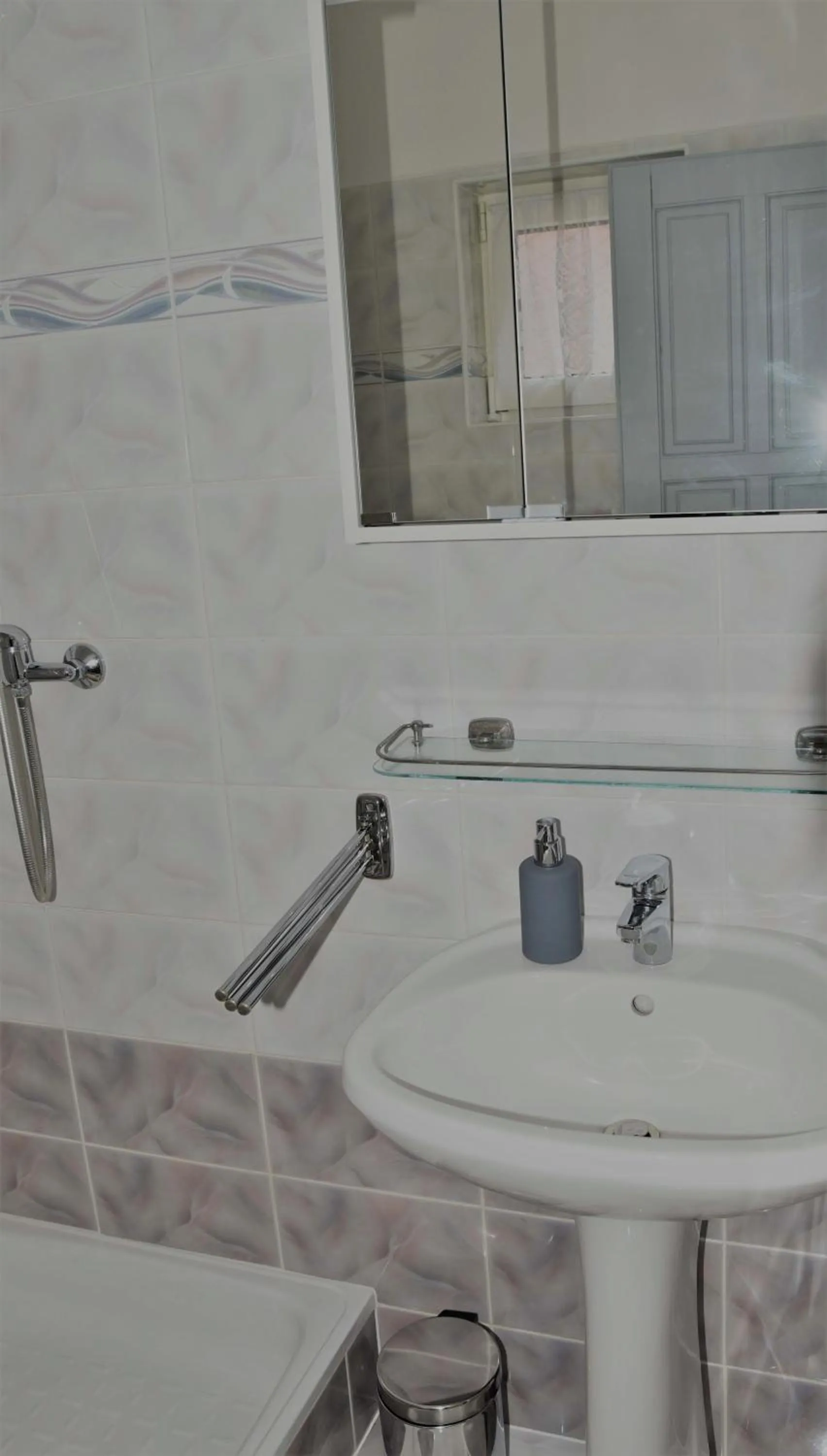 Bathroom in Ludika Vendégház
