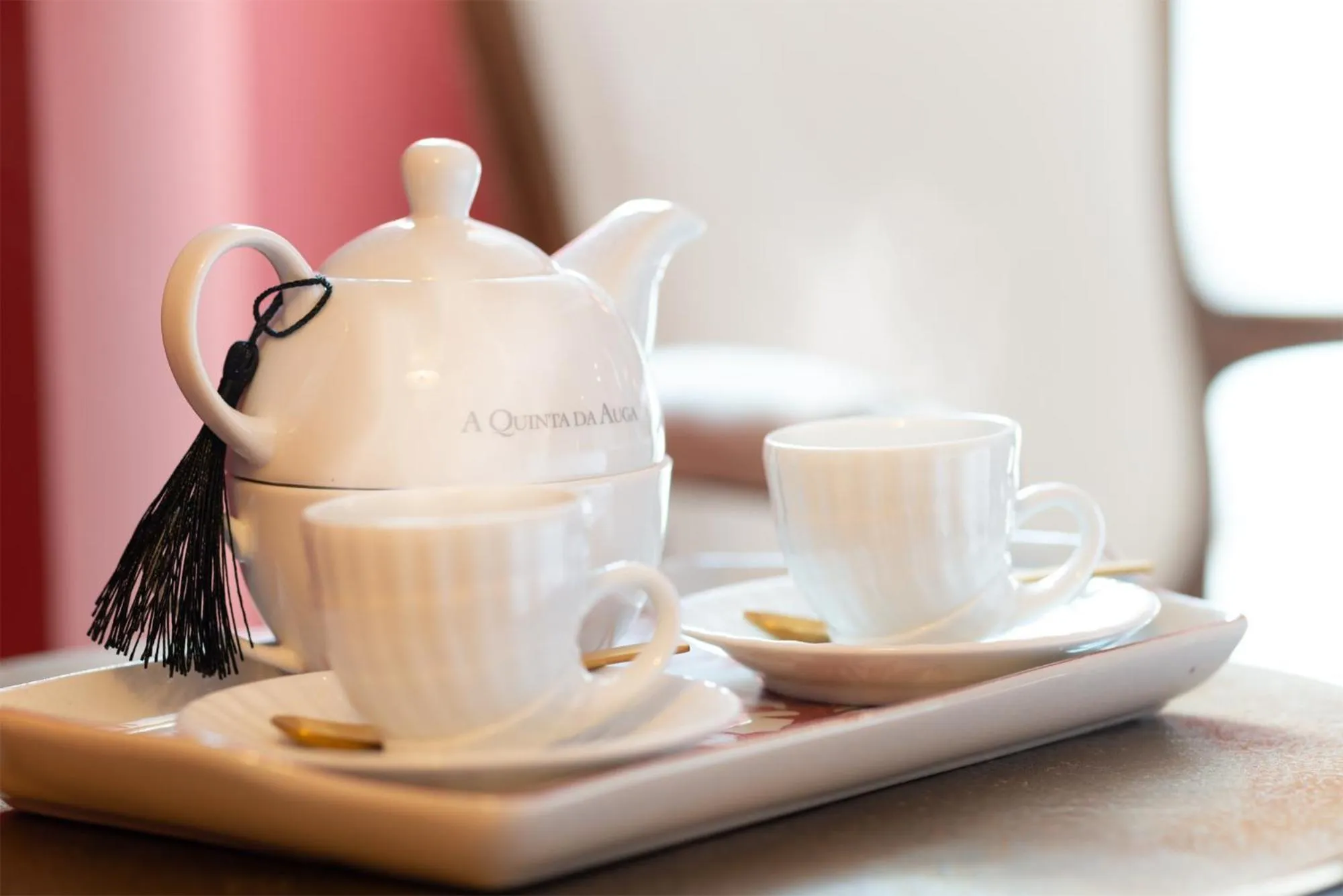 Coffee/tea facilities in A Quinta Da Auga Hotel Spa Relais & Chateaux