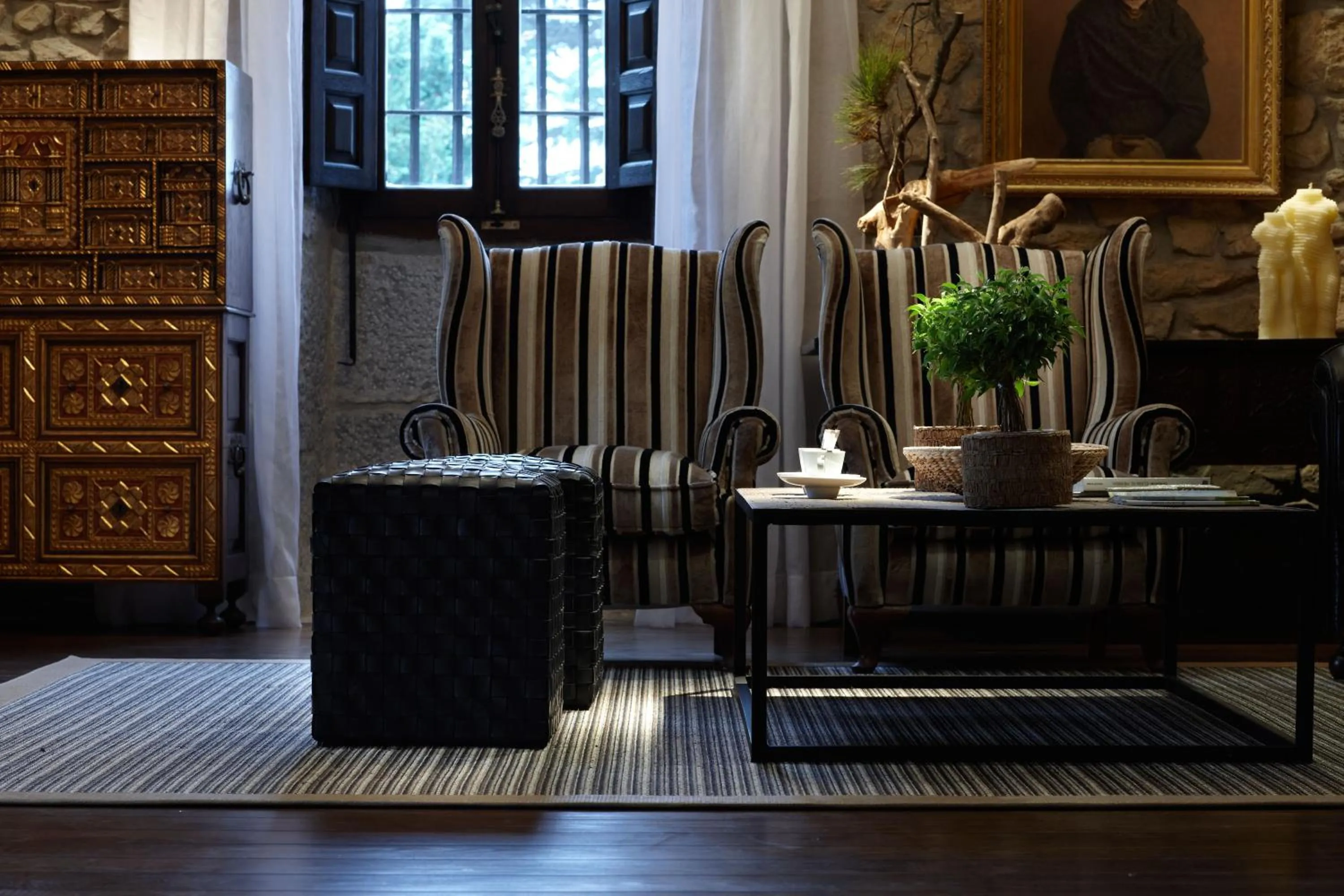 Lounge or bar in Iriarte Jauregia Hotel