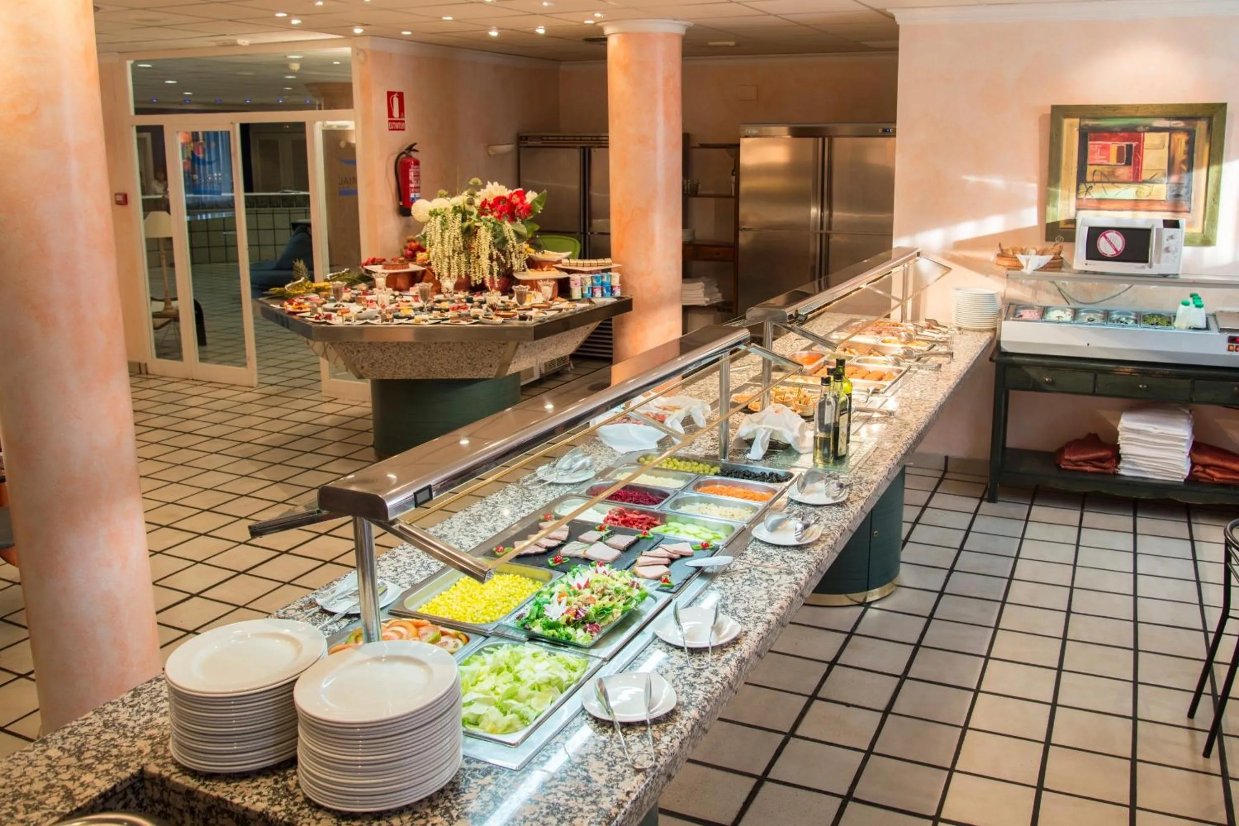 Food in Hotel Jaime I