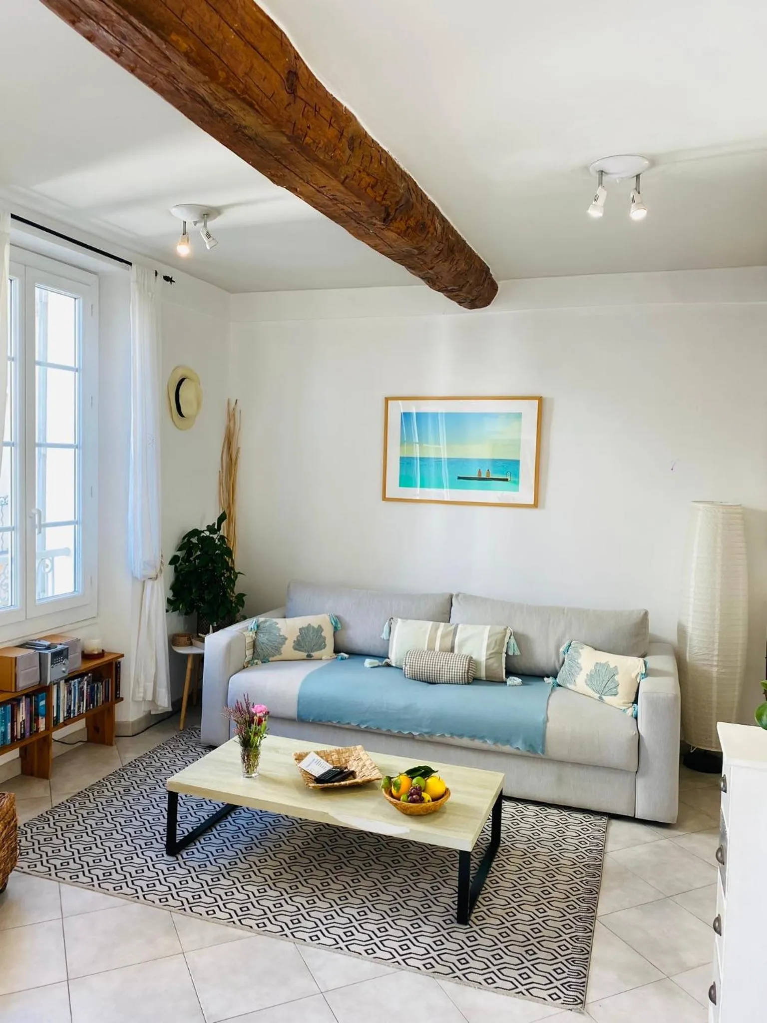 Balcony in Heart of Old Antibes, AC, View