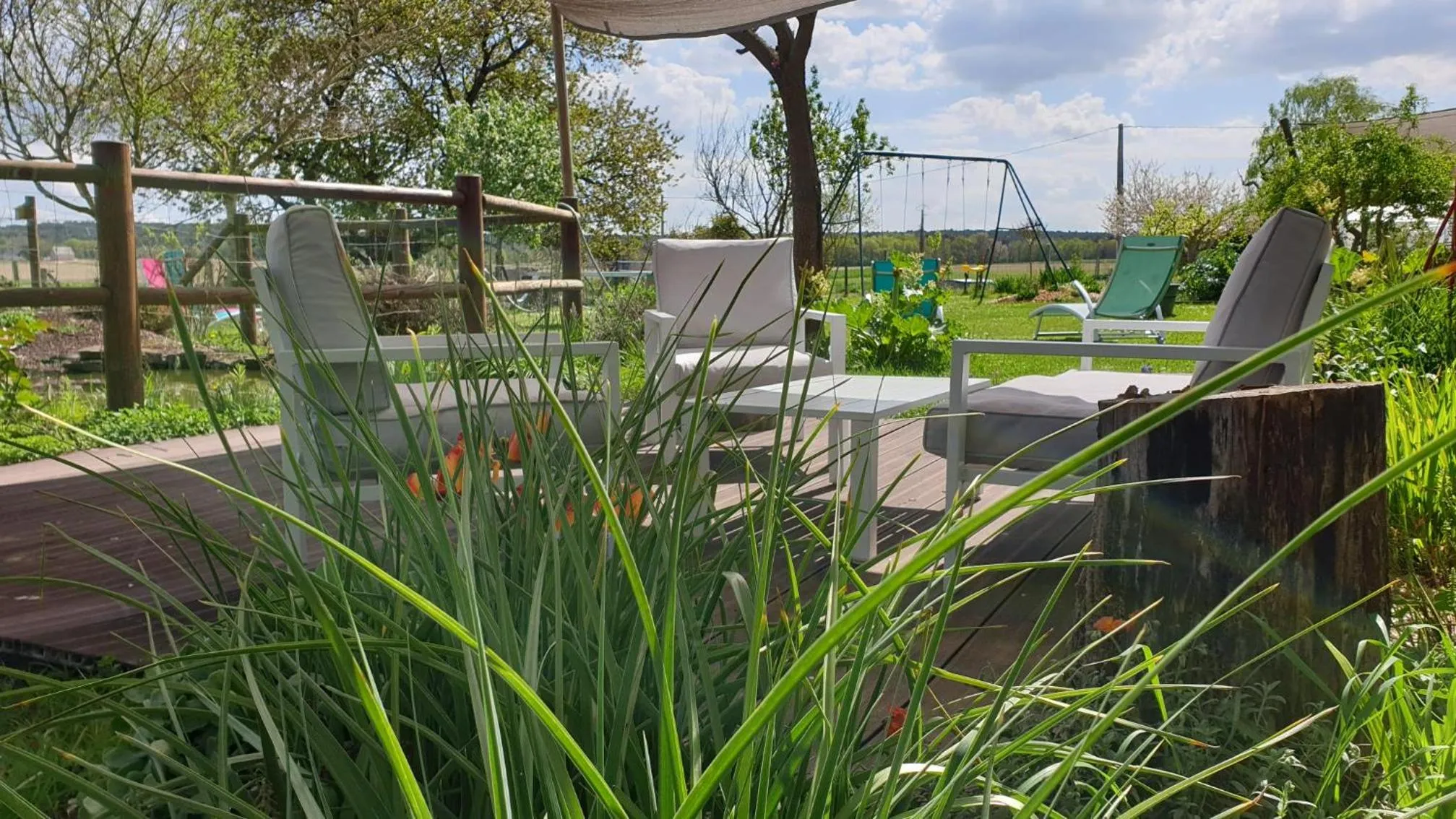 Patio in Saumur Loire Chambres et Gîte