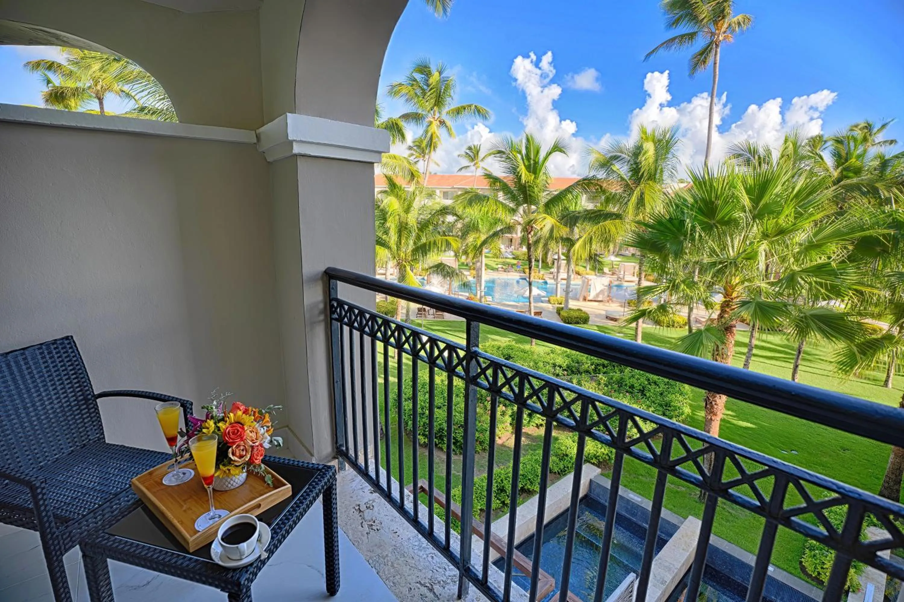 Balcony/Terrace in Secrets Royal Beach Punta Cana - Adults Only - All Inclusive