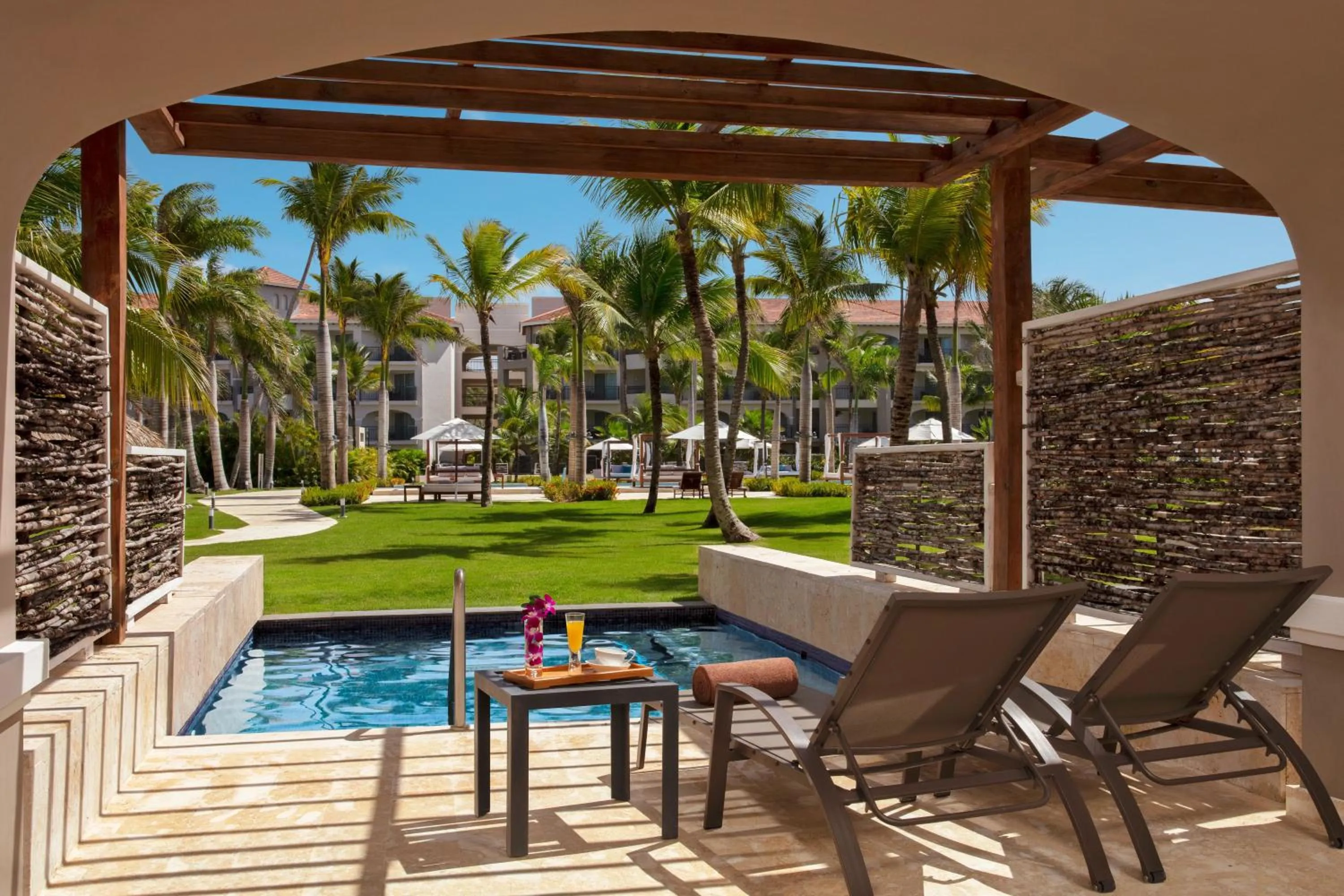 Patio in Secrets Royal Beach Punta Cana - Adults Only - All Inclusive