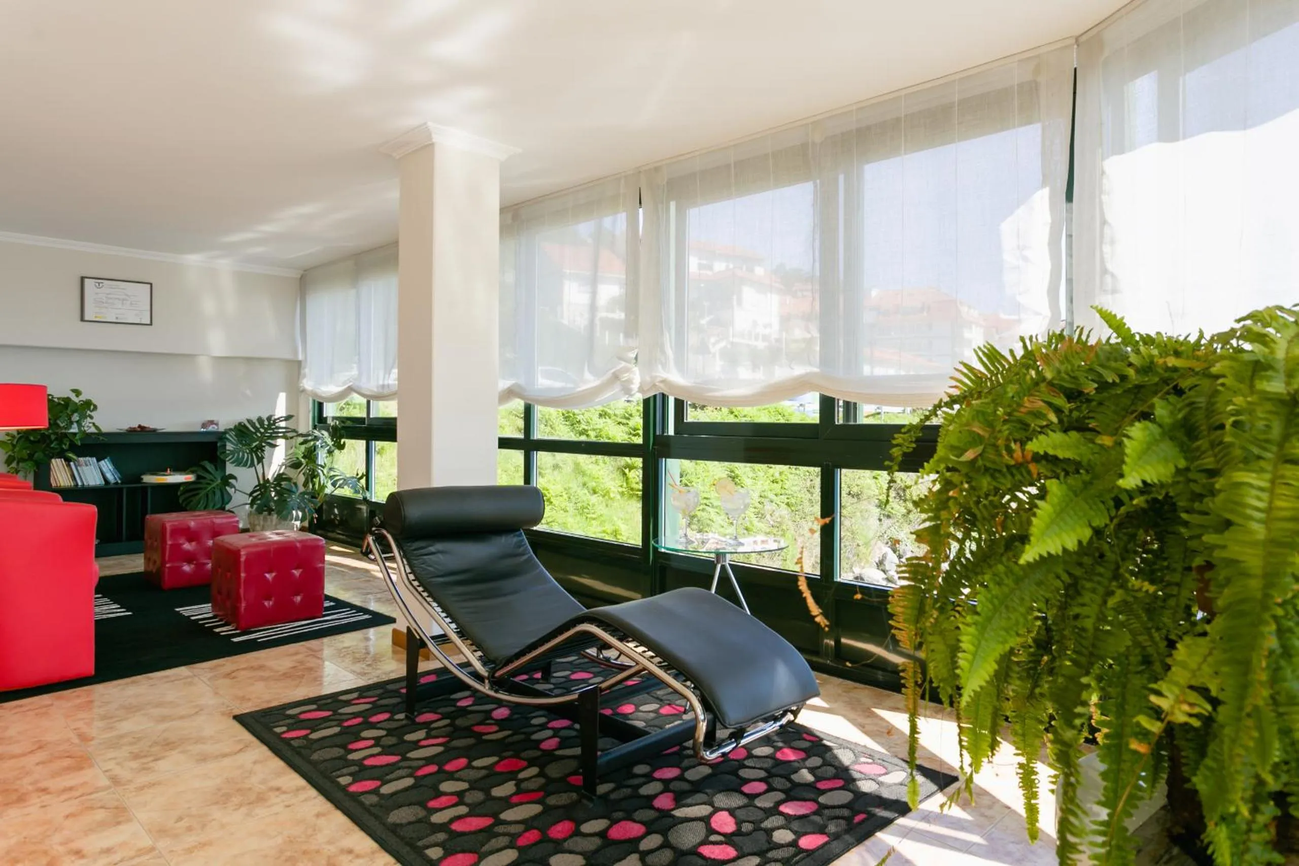 Communal lounge/ TV room in Hotel Stellamaris