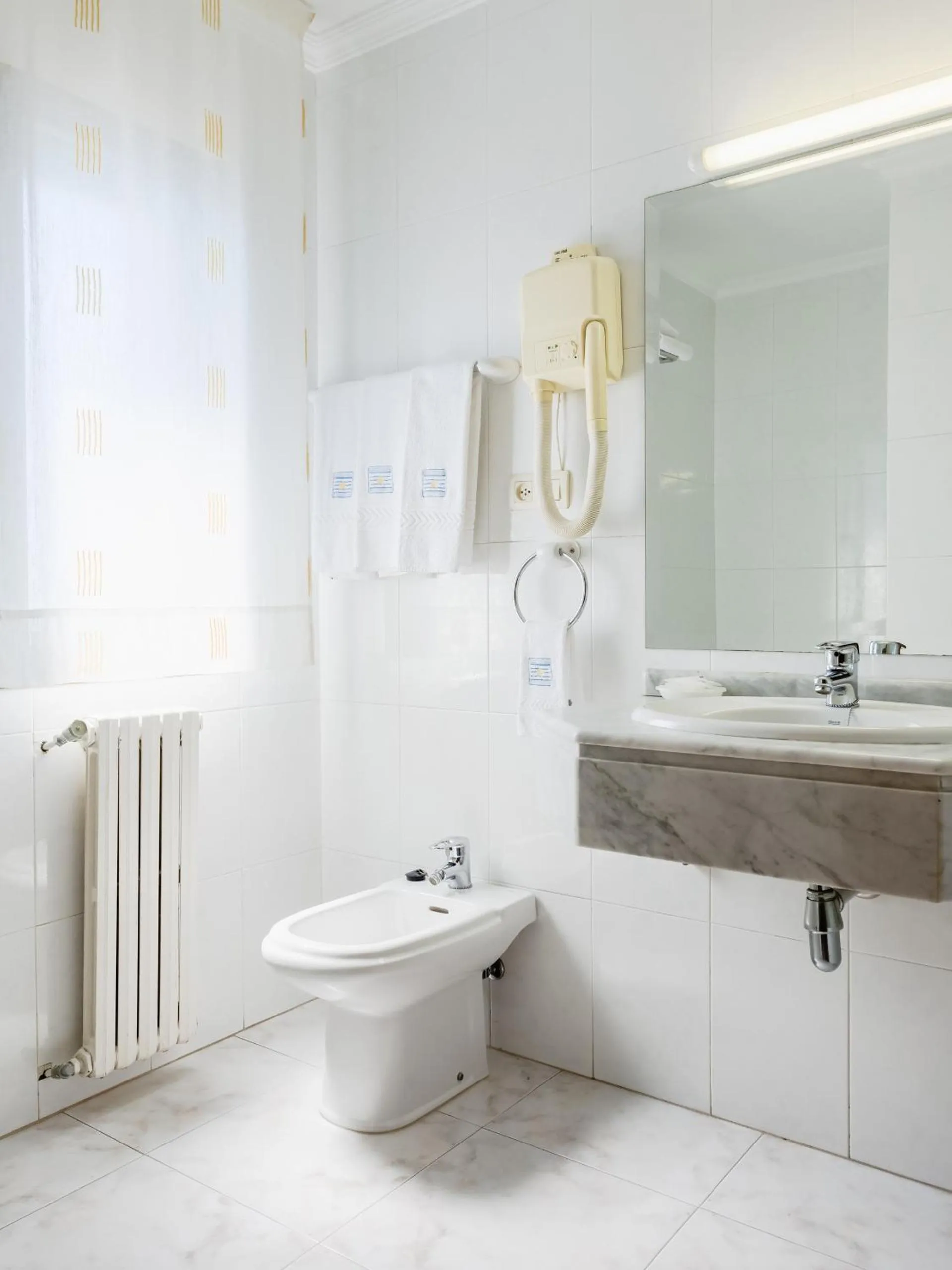 Bathroom in Hotel Stellamaris