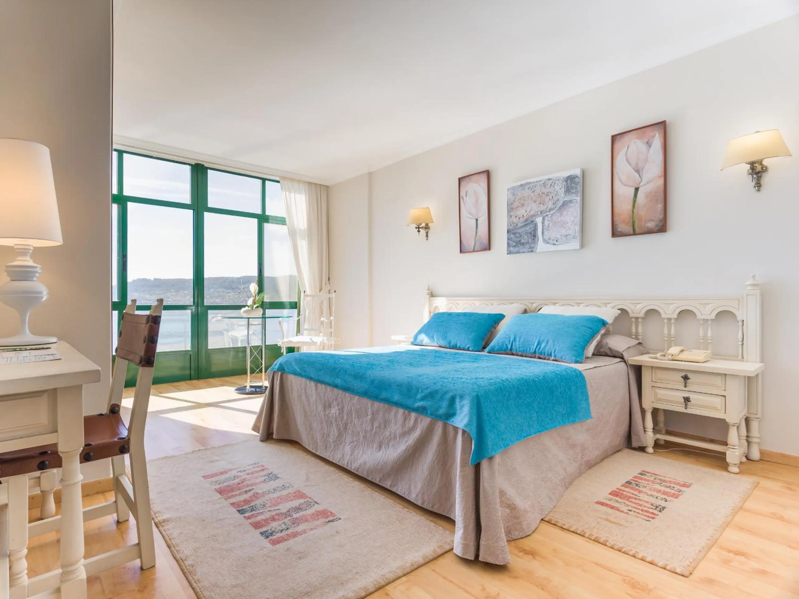 Decorative detail, Bed in Hotel Stellamaris