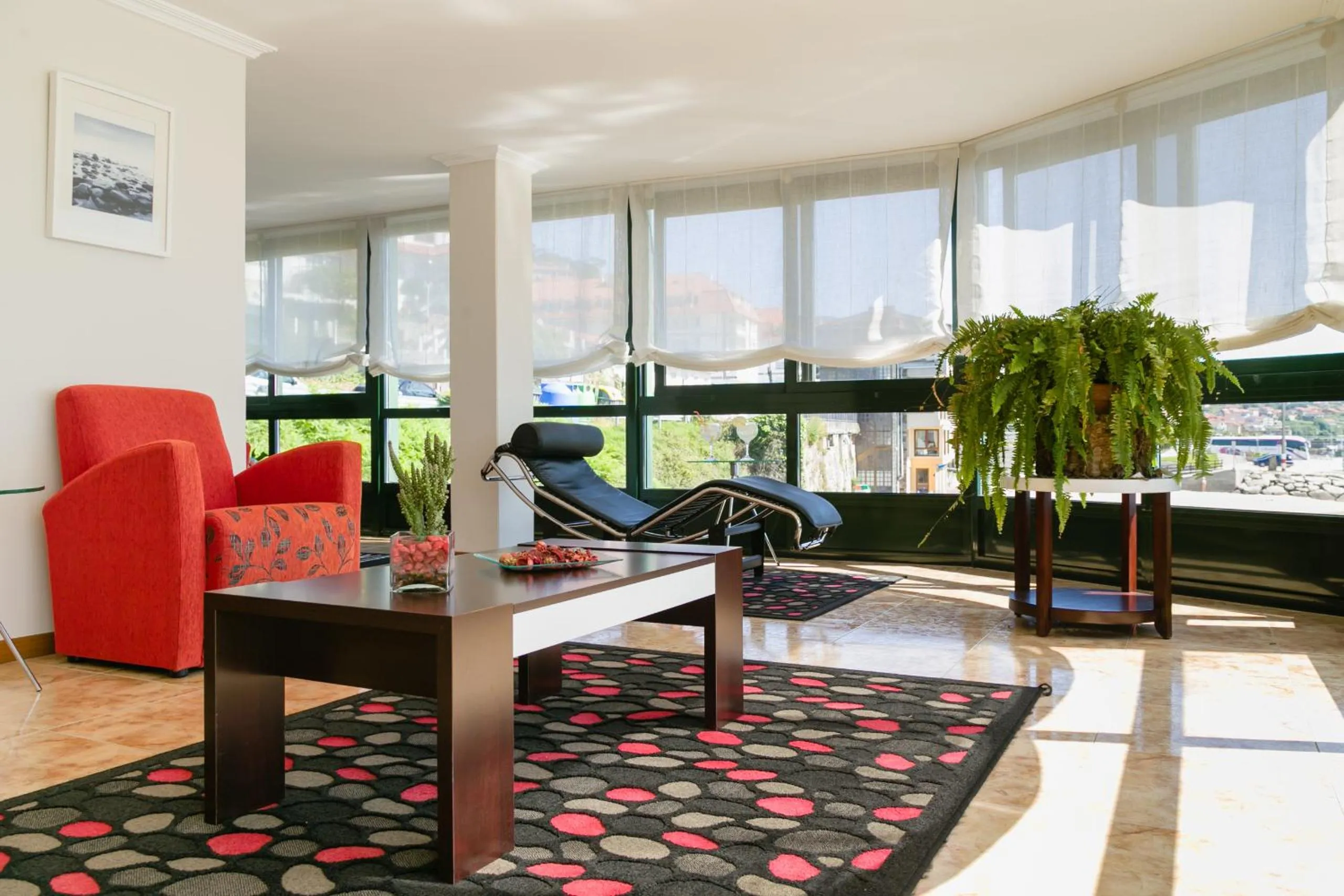 Communal lounge/ TV room in Hotel Stellamaris