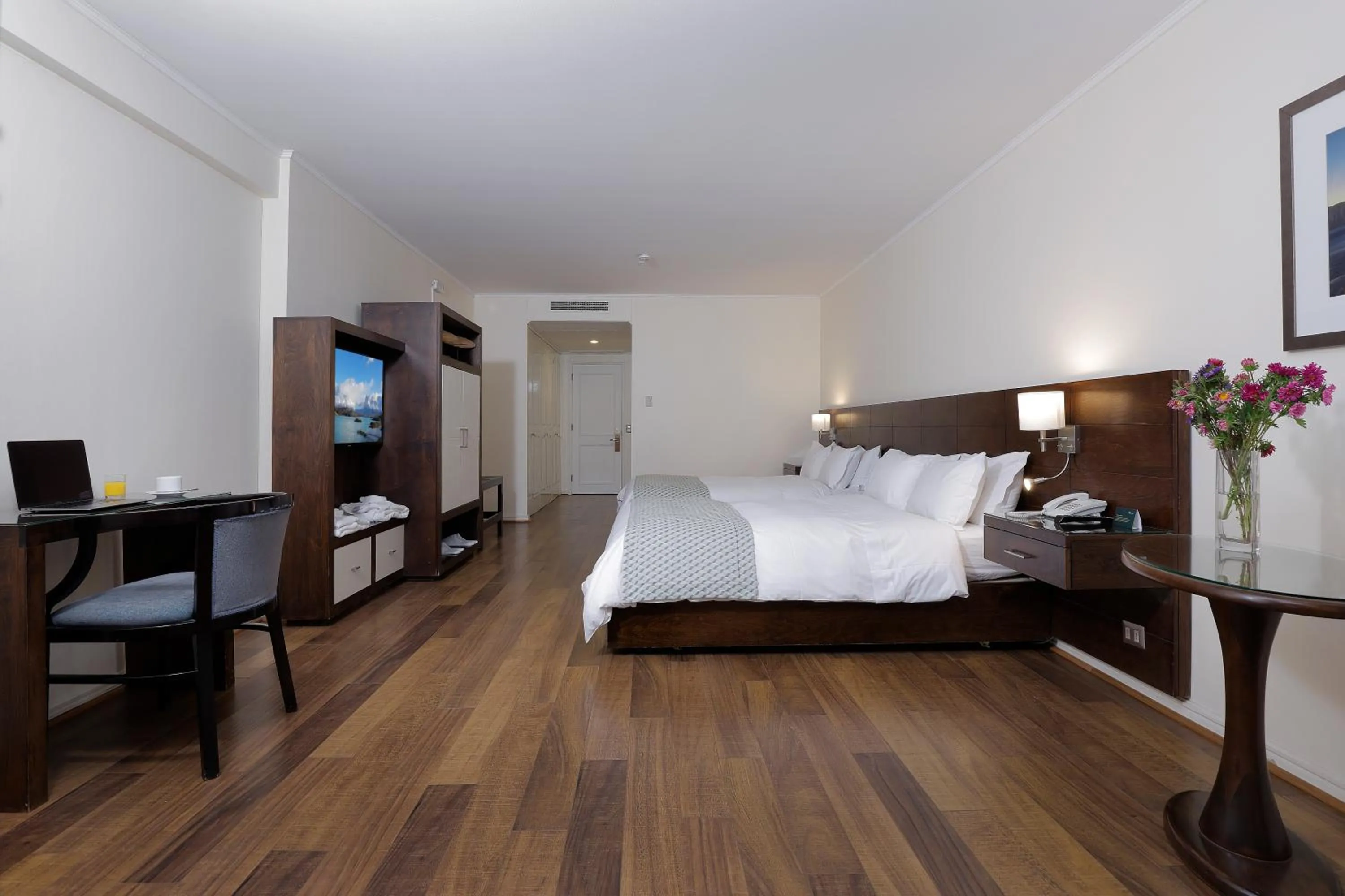 Bed in MR Hotel Providencia (ex Hotel Neruda)