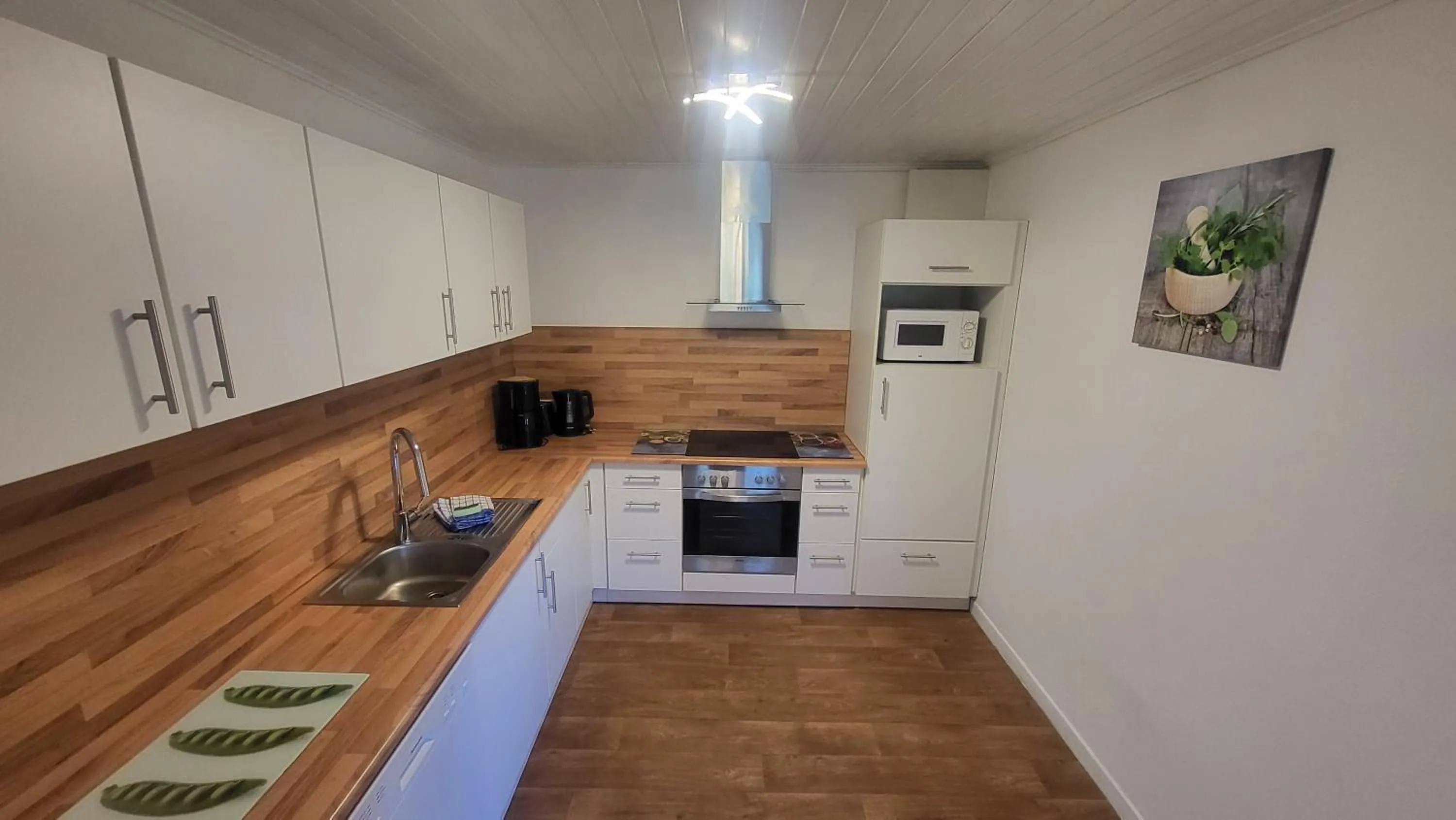 dishwasher in Alpenzeit Apartments