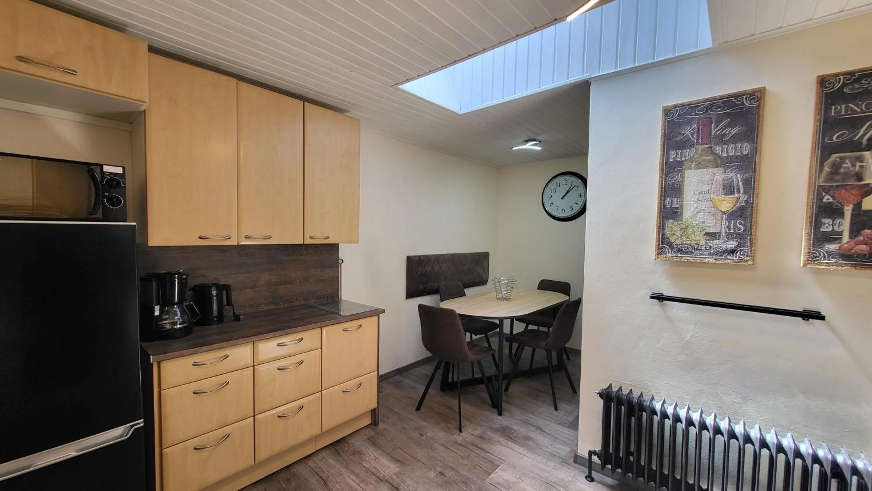 Kitchen or kitchenette in Alpenzeit Apartments