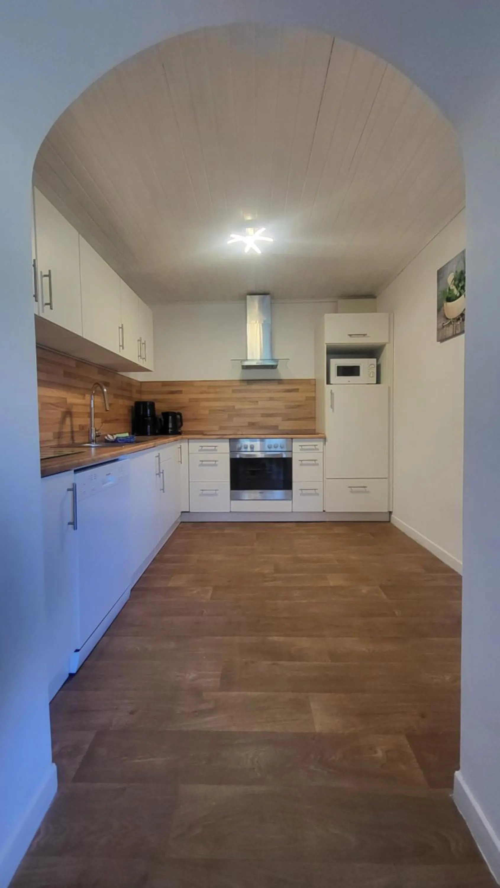 dishwasher in Alpenzeit Apartments