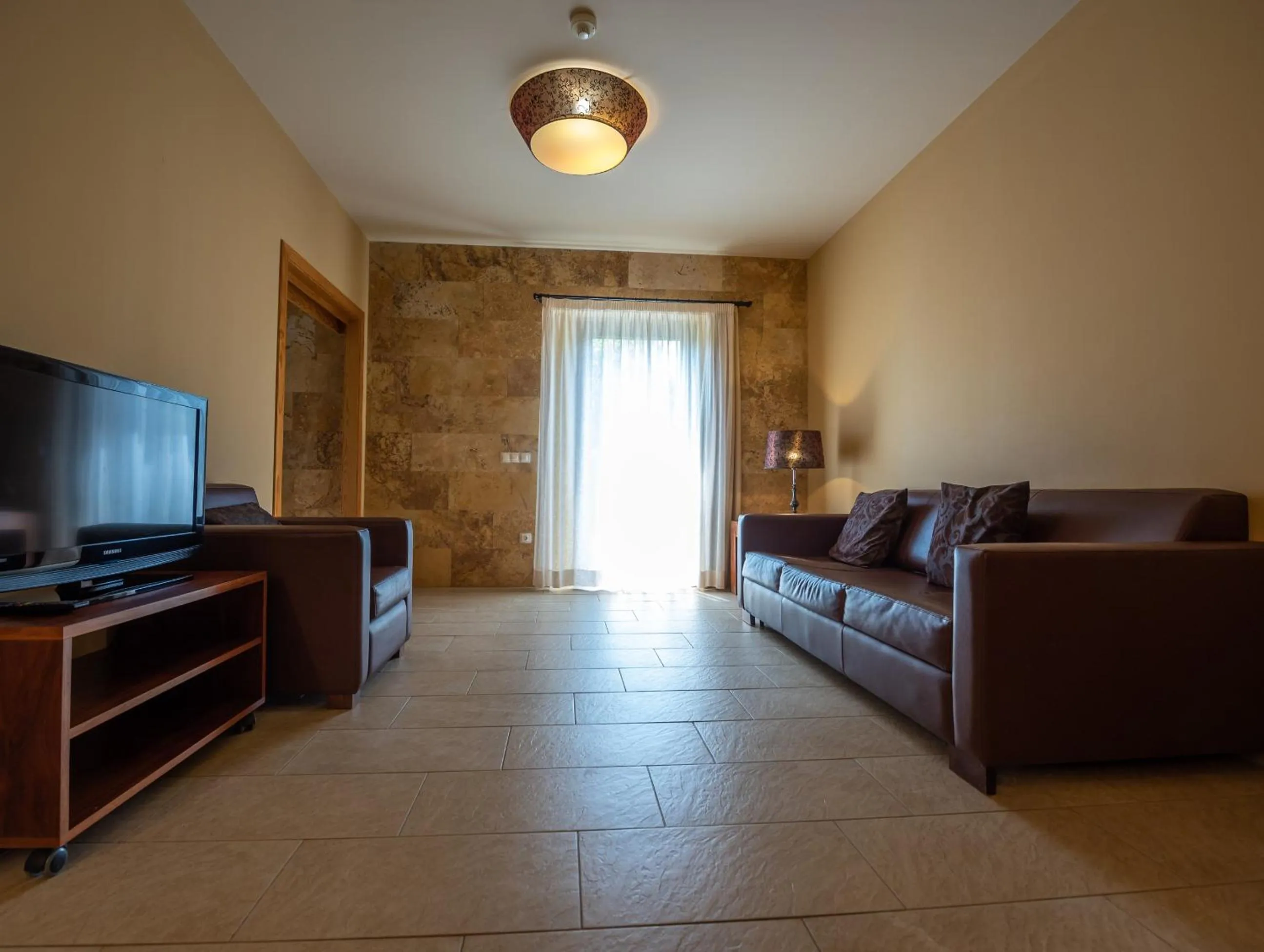 Living room in L'Arcada de Fares