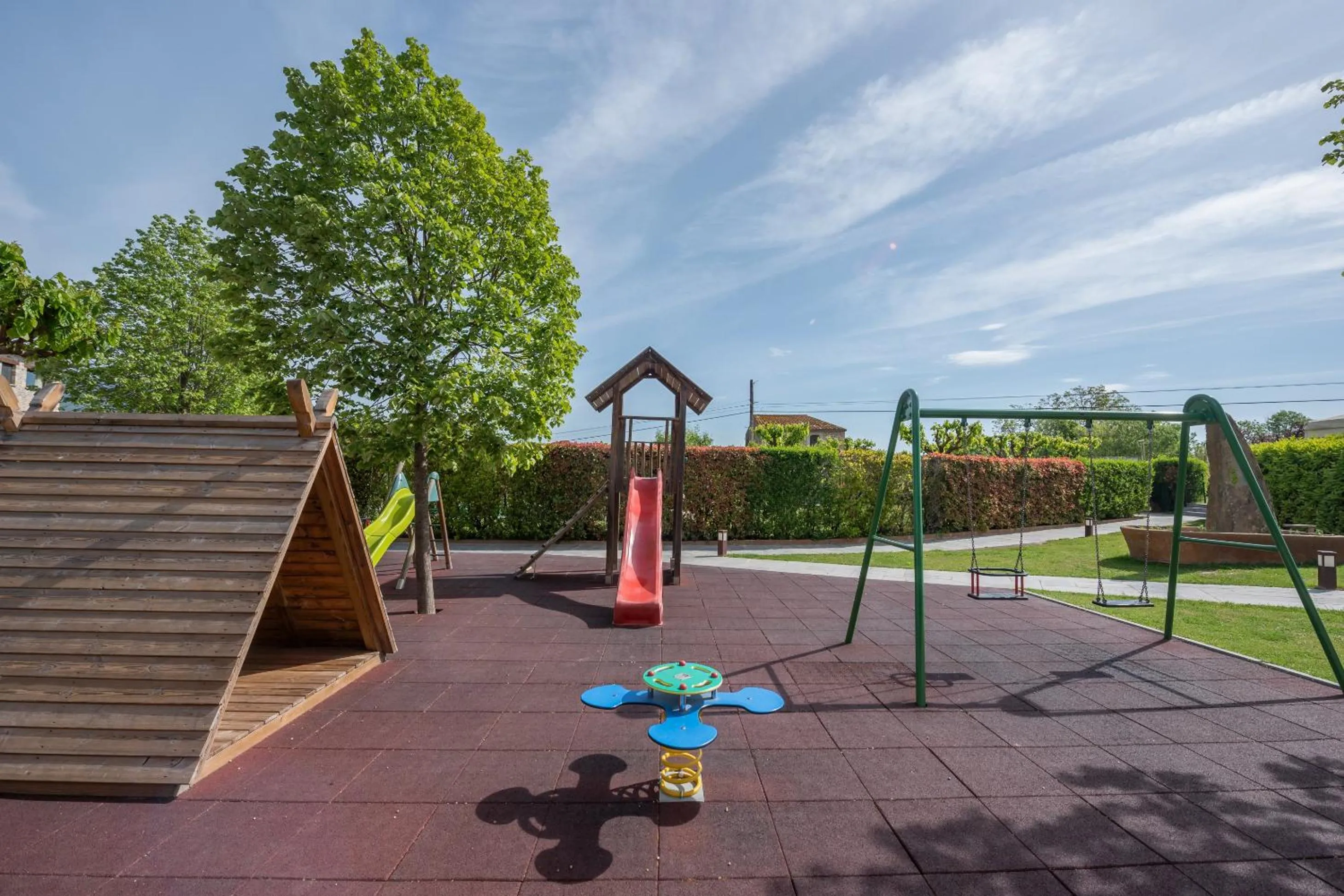 Children play ground in L'Arcada de Fares
