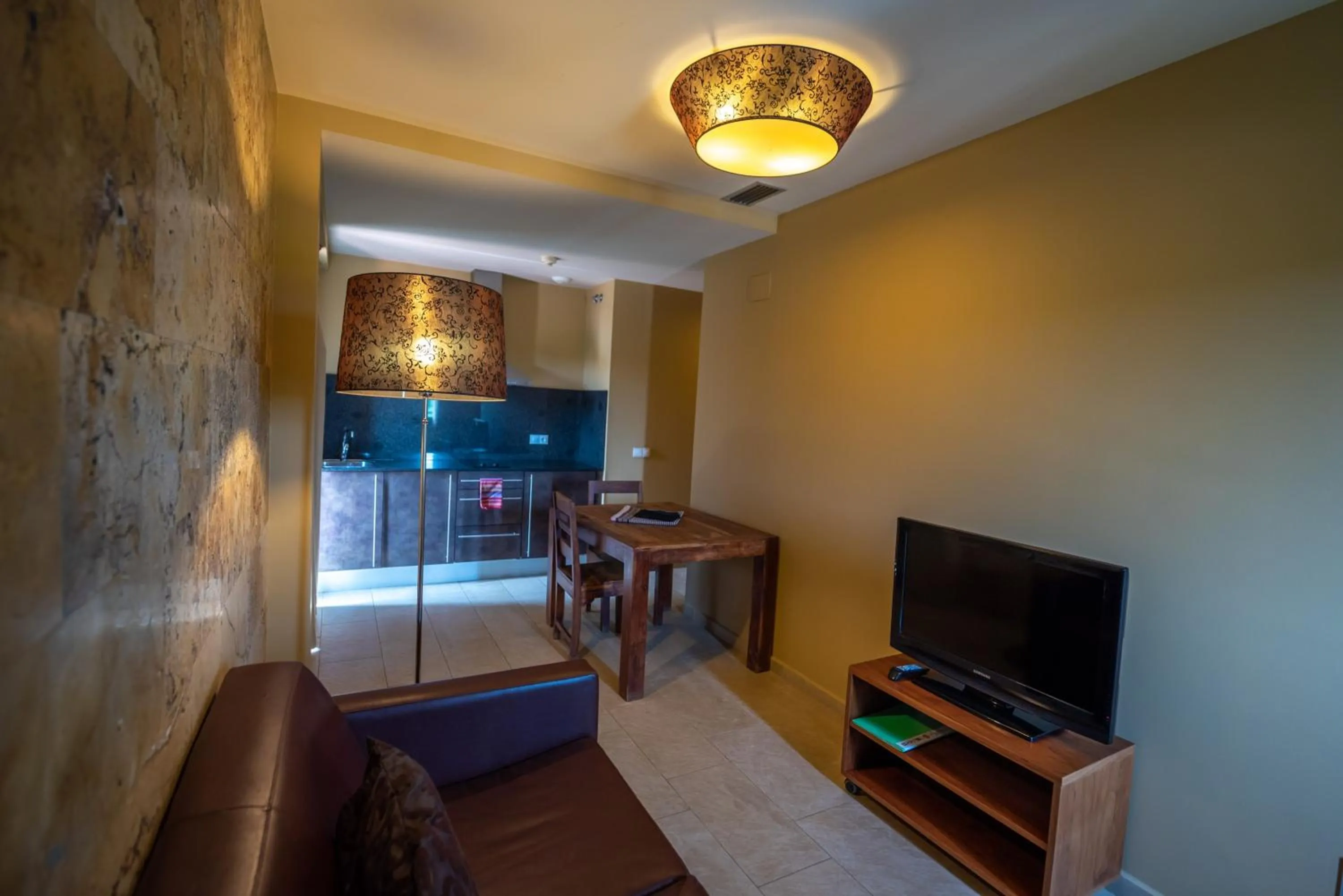 Living room in L'Arcada de Fares