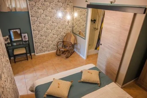 Bed in Maison des Vignes