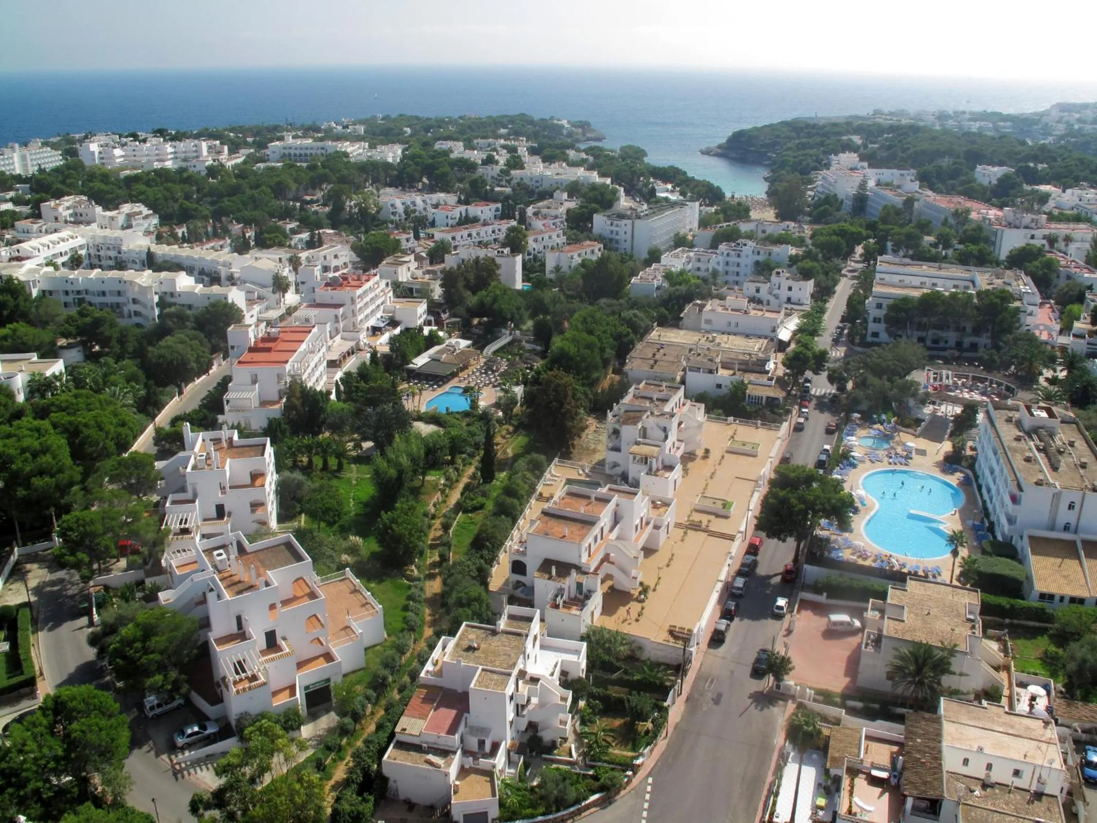 Area and facilities in OLA Apartamentos Cala d'Or