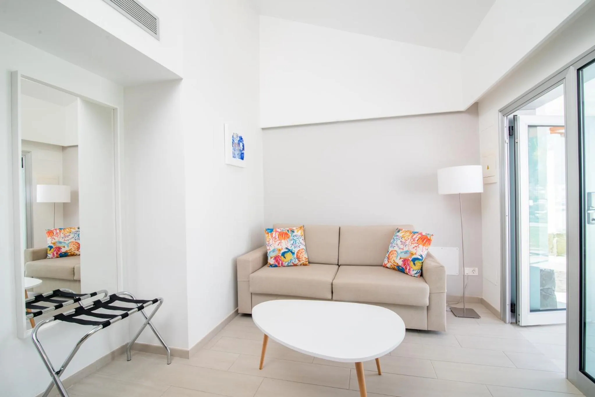 Living room in Hotel LIVVO Dunagolf Suites