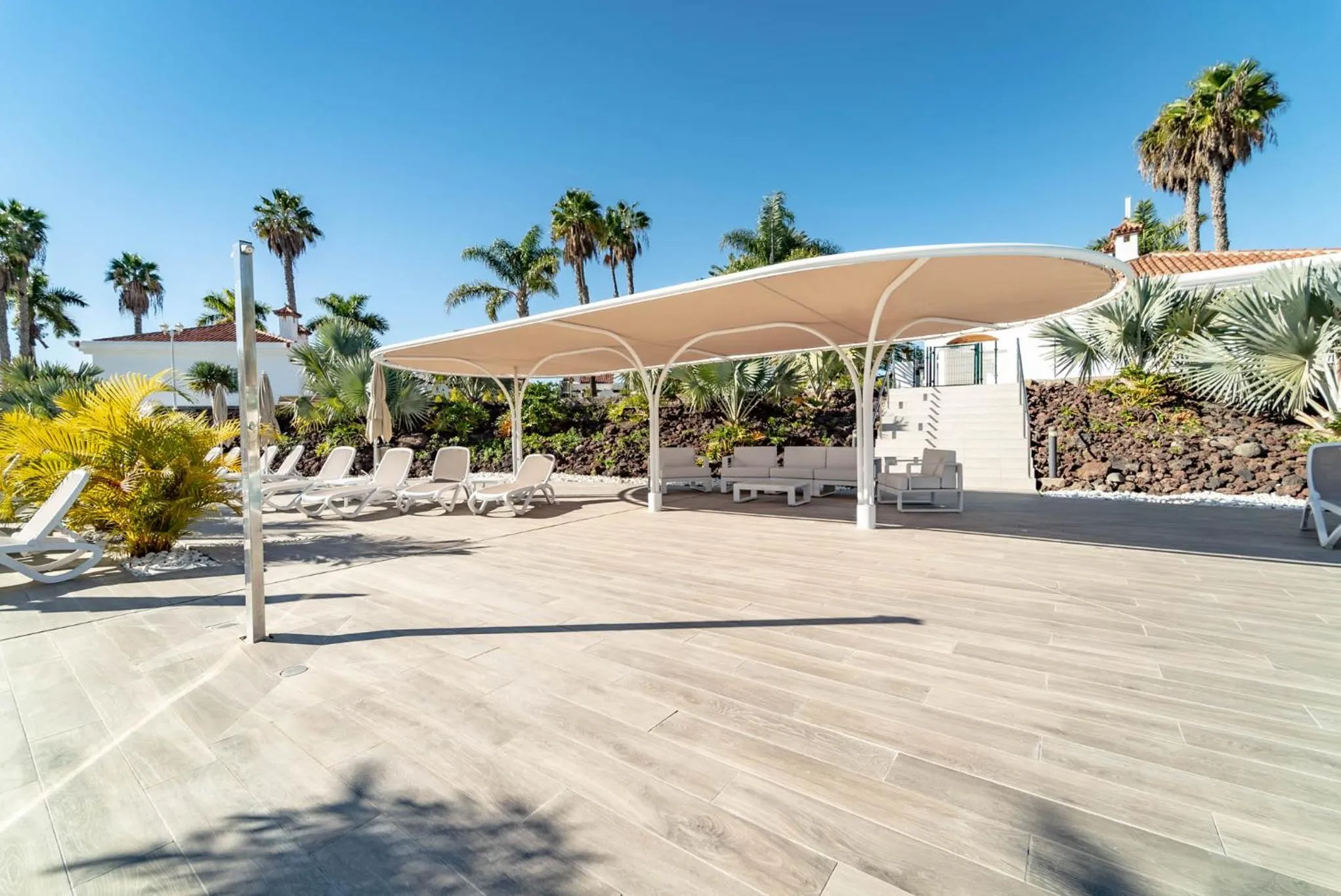 Solarium in Hotel LIVVO Dunagolf Suites