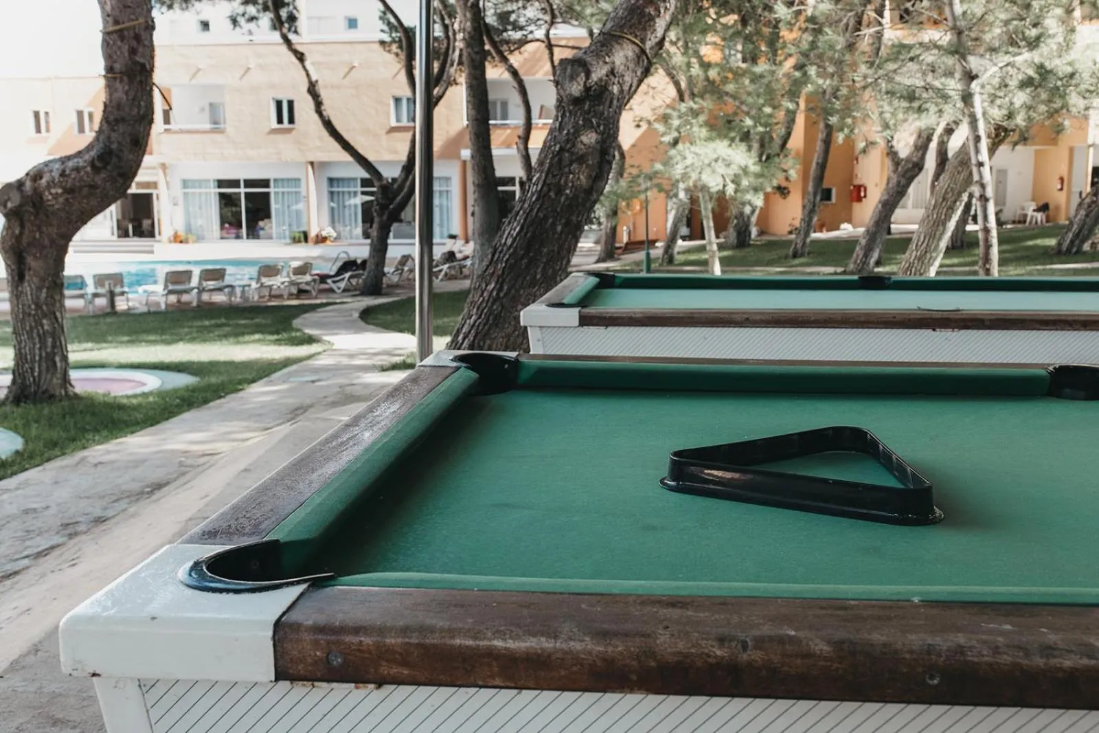 Billiard in Hotel Xaloc Playa