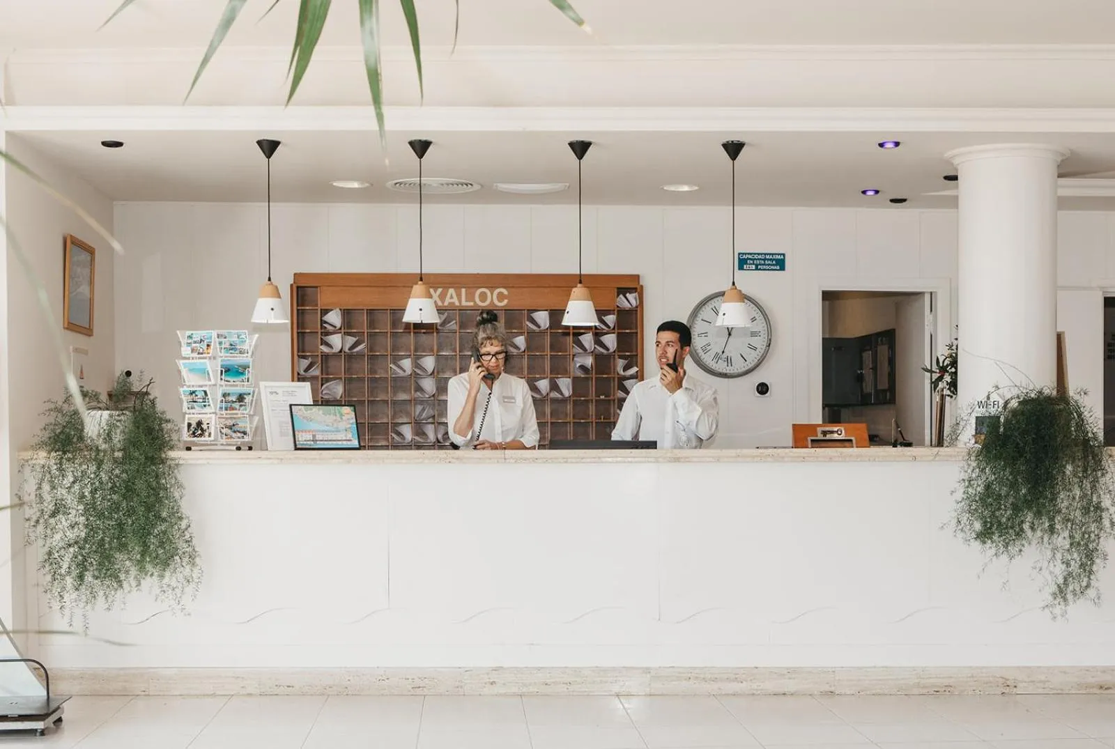 Staff in Hotel Xaloc Playa