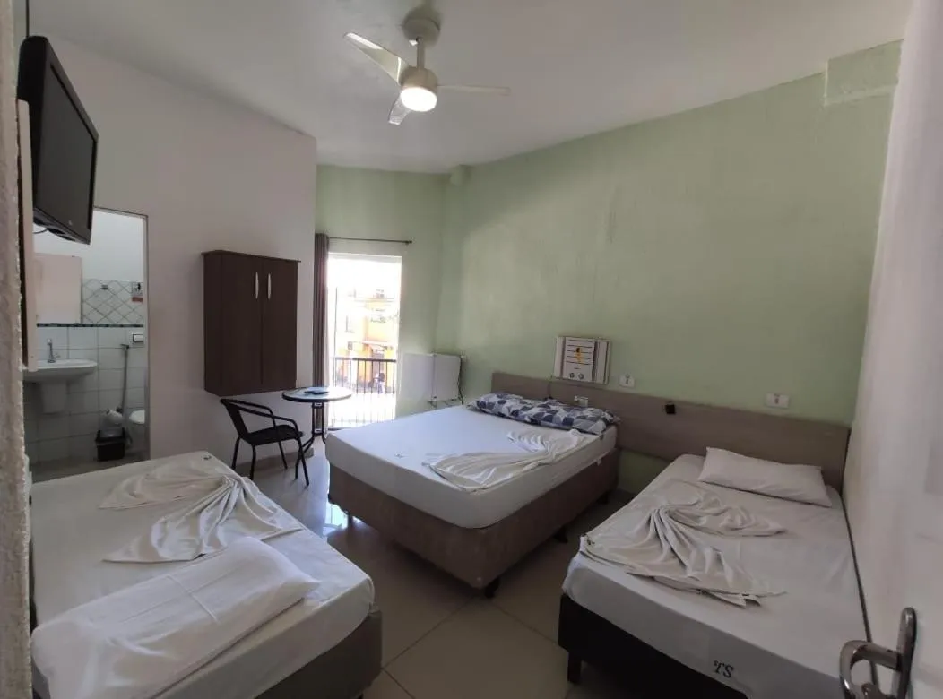 Bed in Hotel São João