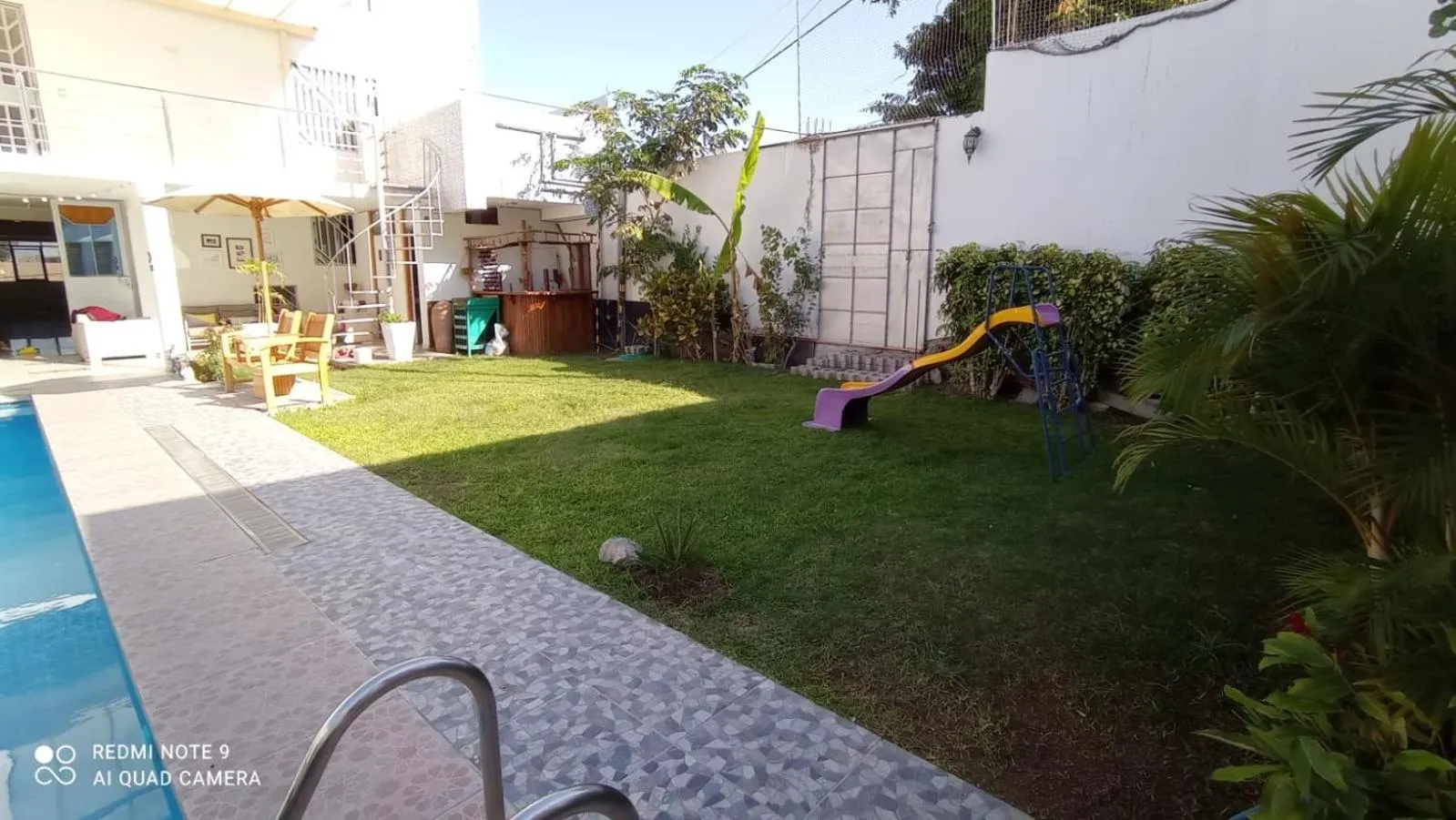 Patio in Hotel Santa Maria