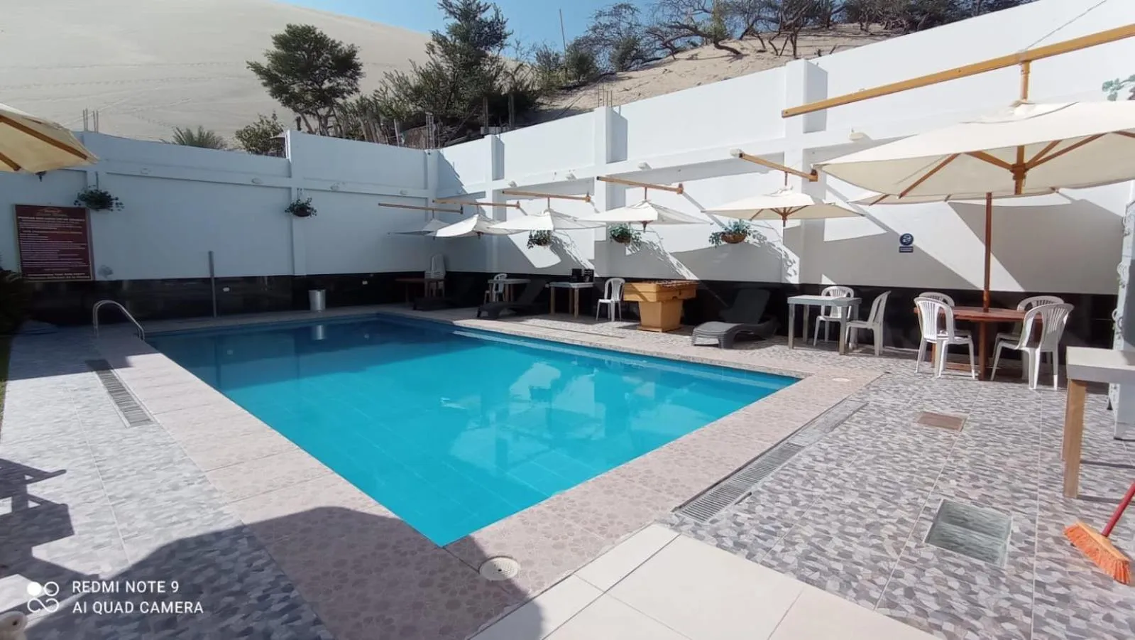 Patio in Hotel Santa Maria