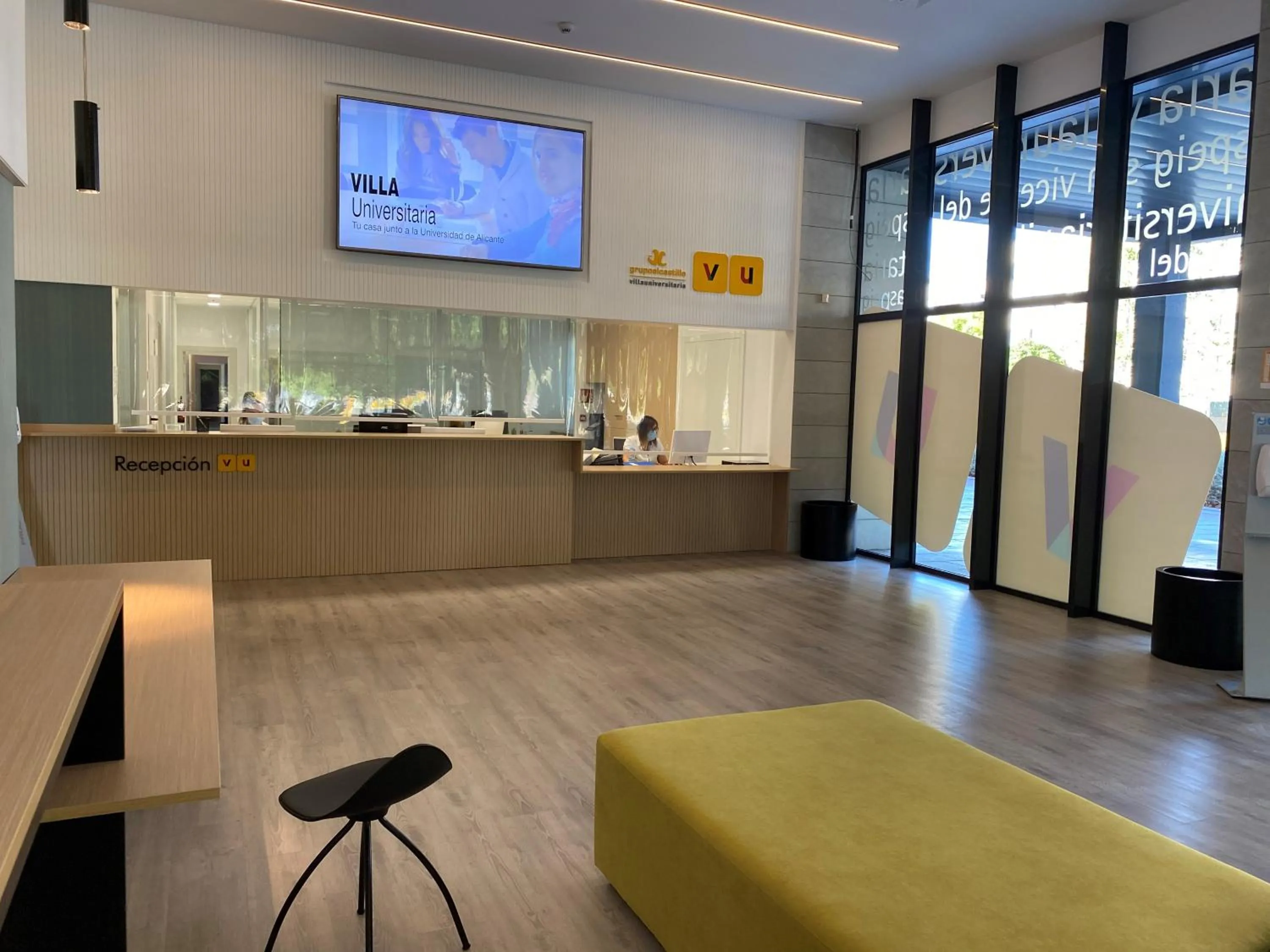 Lobby or reception in Villa Alojamiento y Congresos - Villa Universitaria