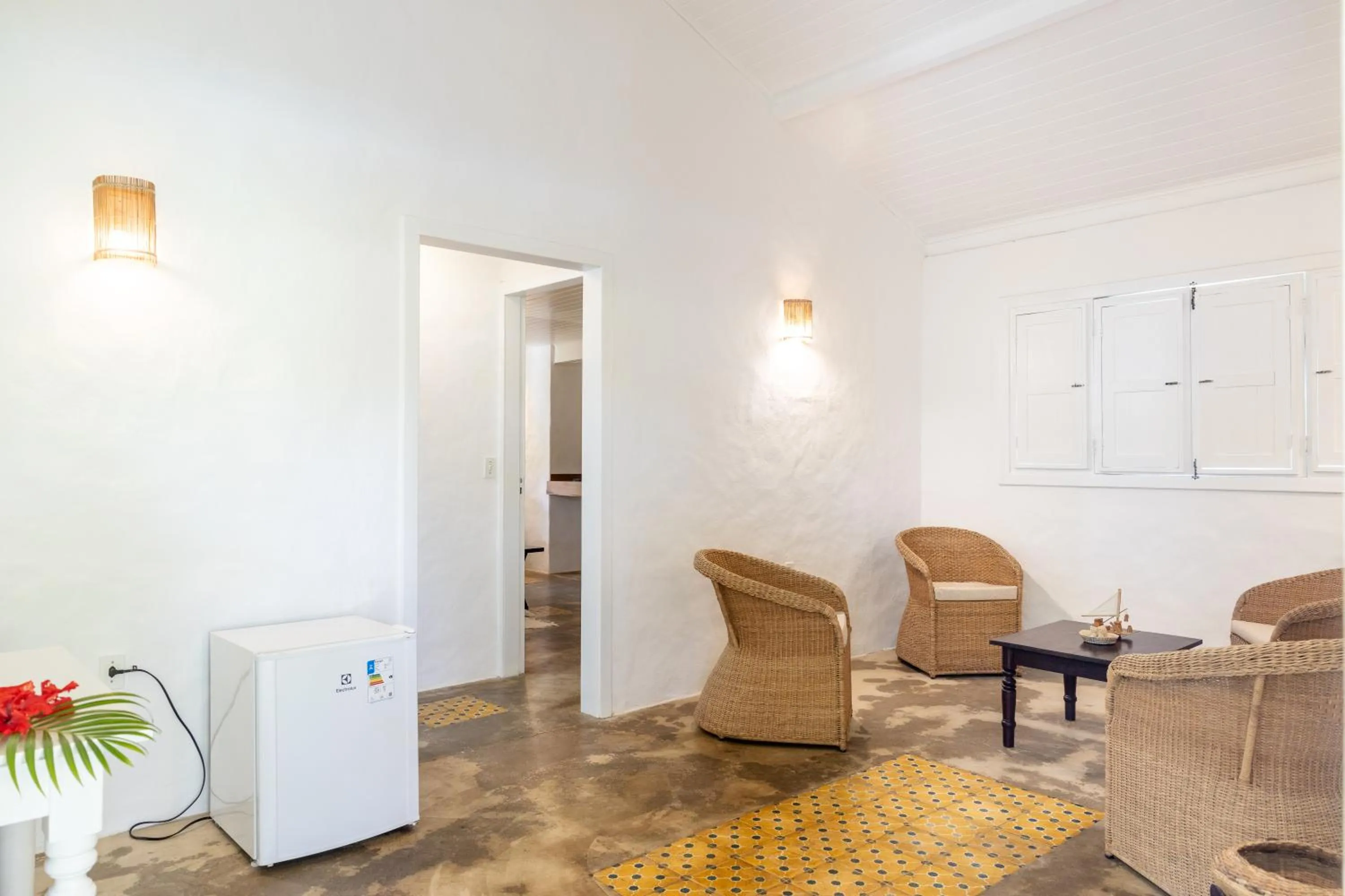 Living room in Aldeia Beijupirá Pousada