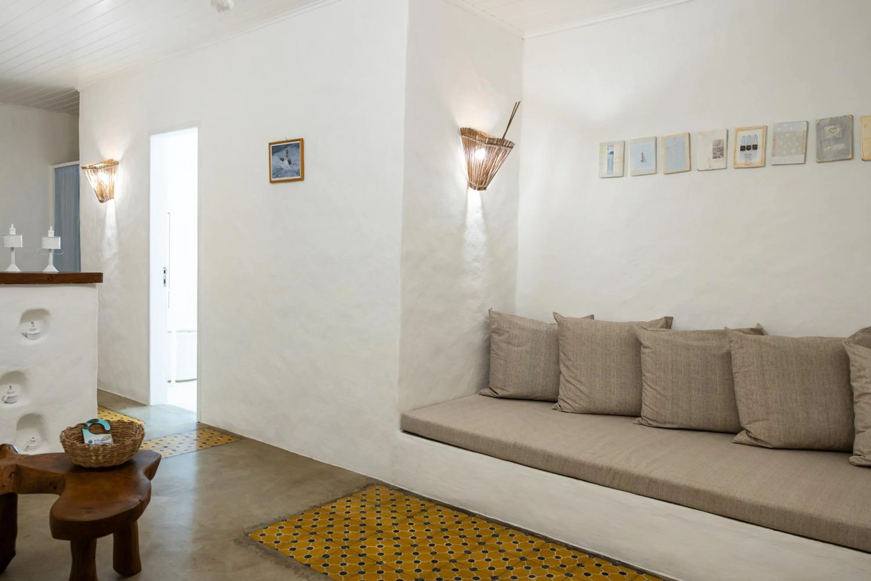 Living room in Aldeia Beijupirá Pousada
