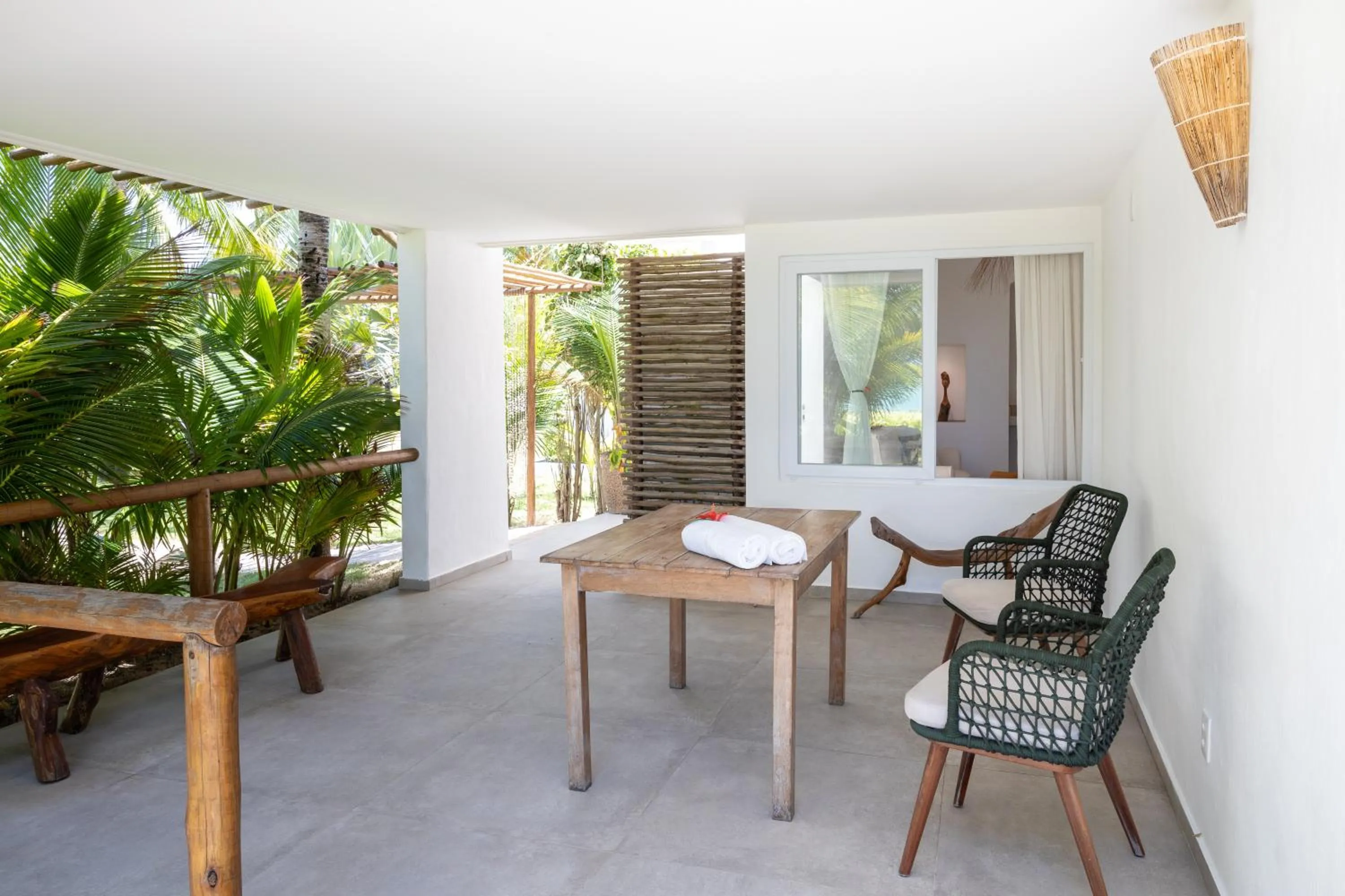 Patio in Aldeia Beijupirá Pousada