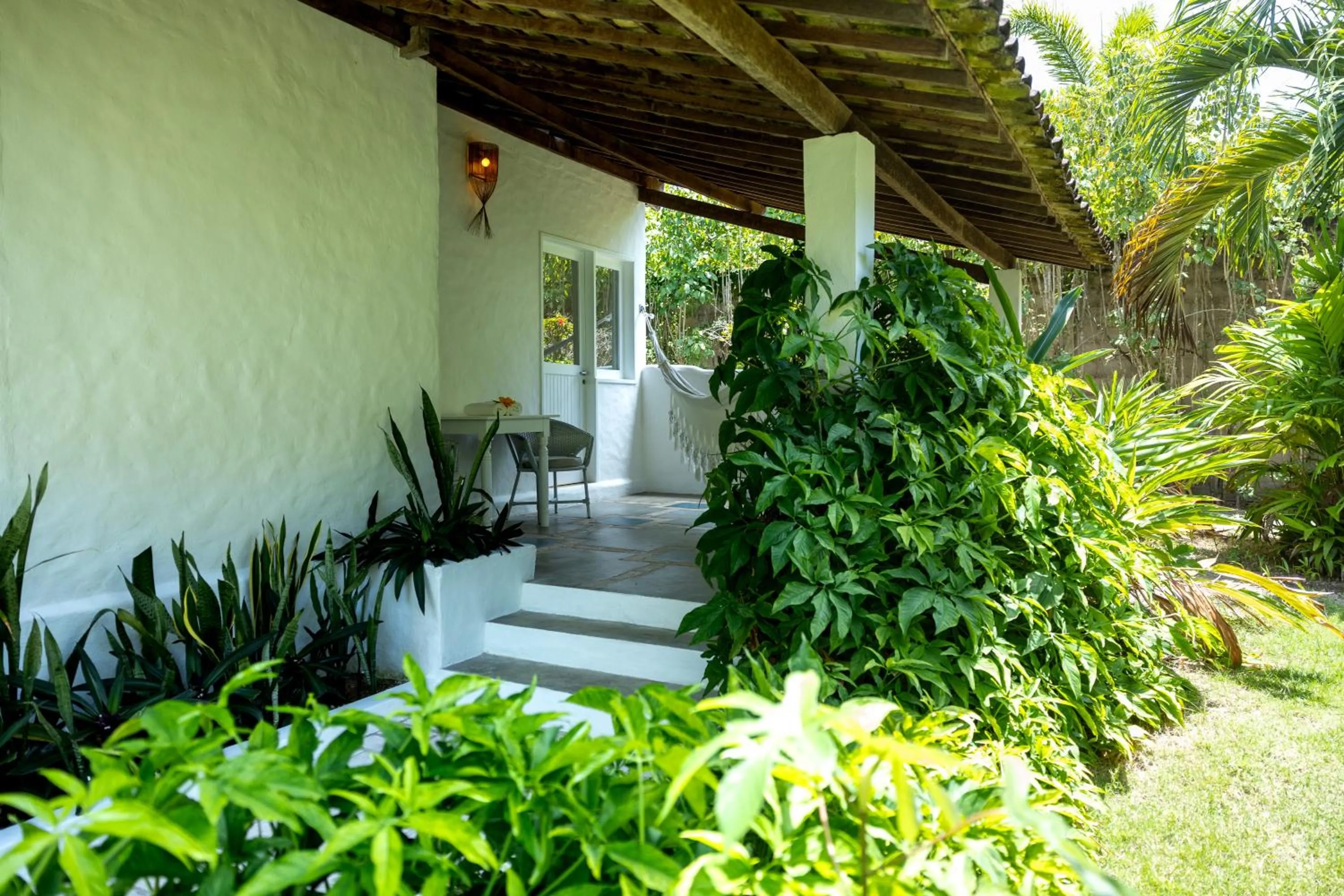 Patio in Aldeia Beijupirá Pousada