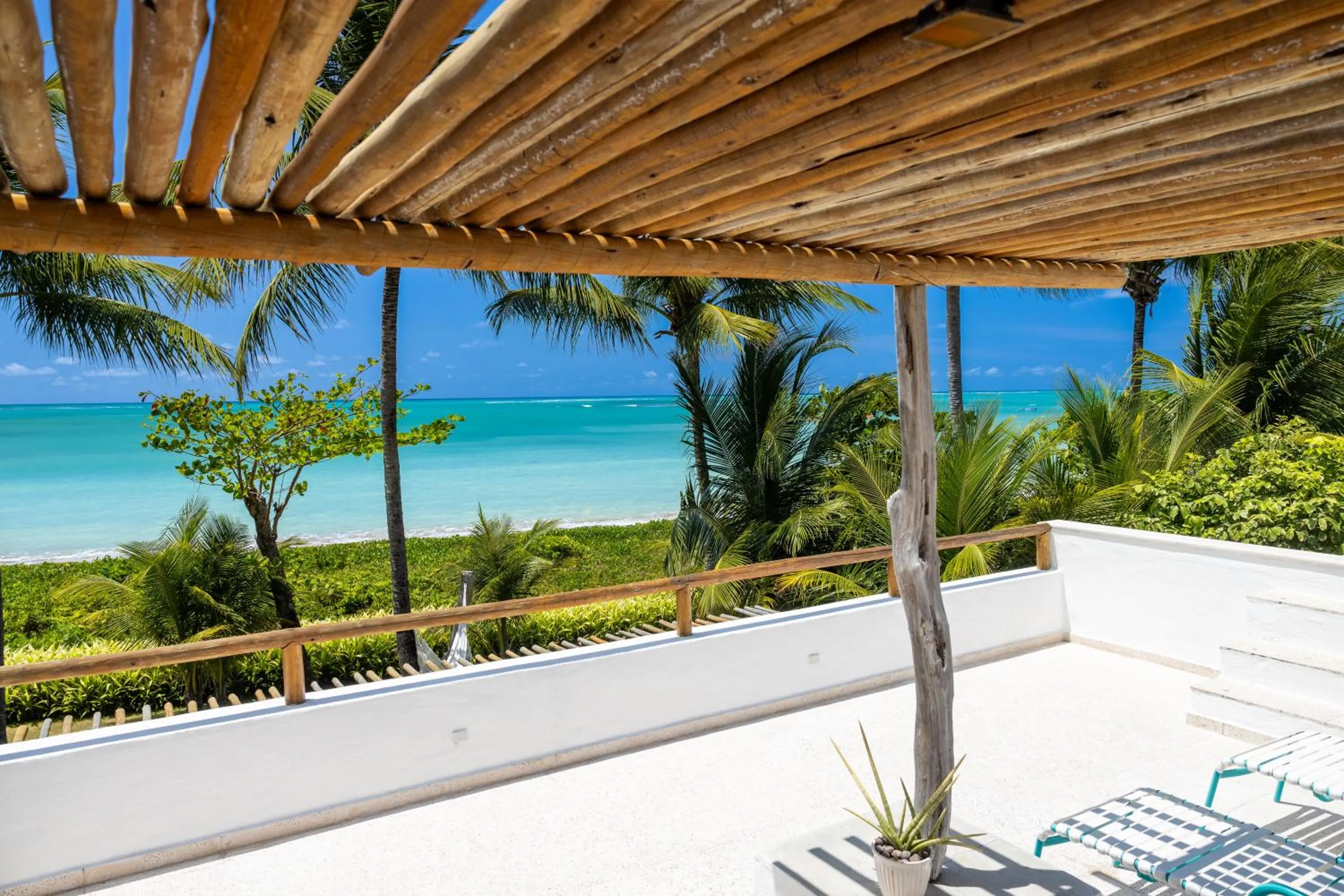 Balcony/Terrace in Aldeia Beijupirá Pousada