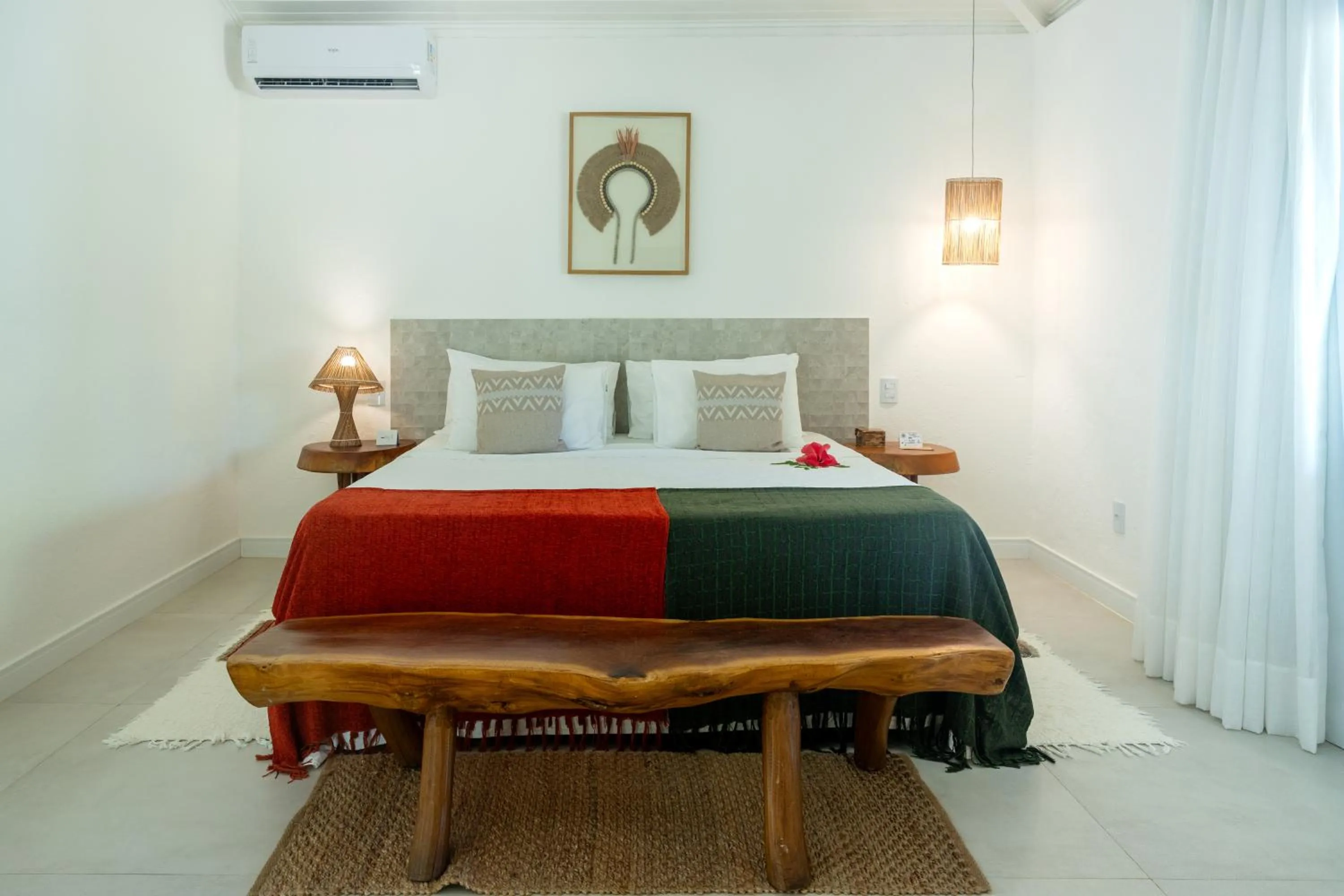 Property building, Bed in Aldeia Beijupirá Pousada