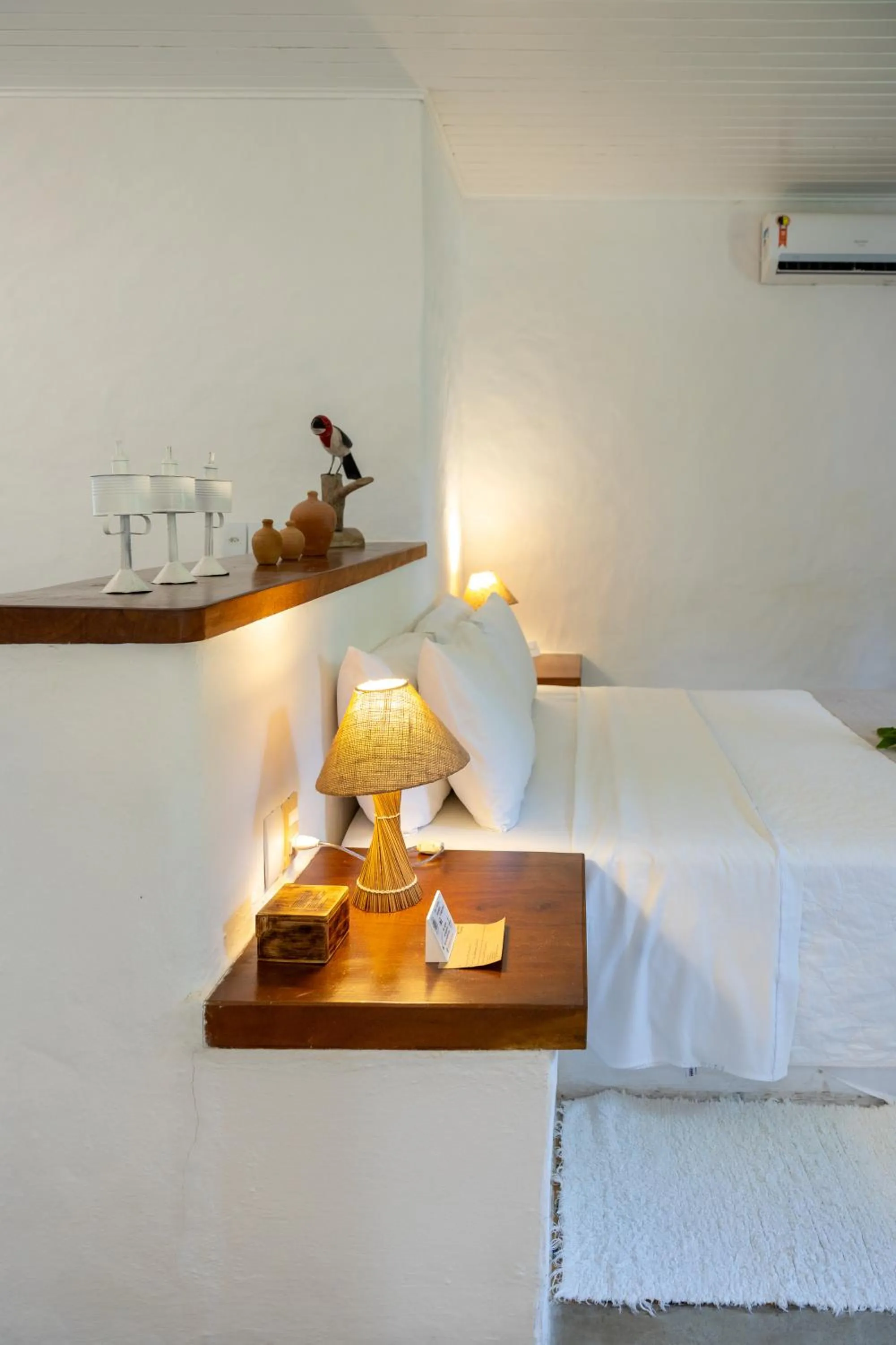 Bed in Aldeia Beijupirá Pousada