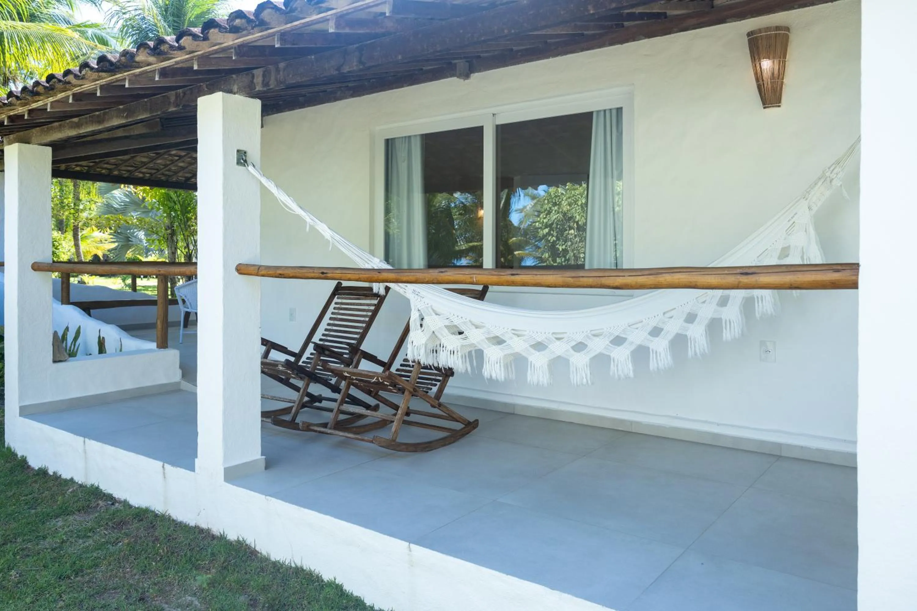 Balcony/Terrace in Aldeia Beijupirá Pousada