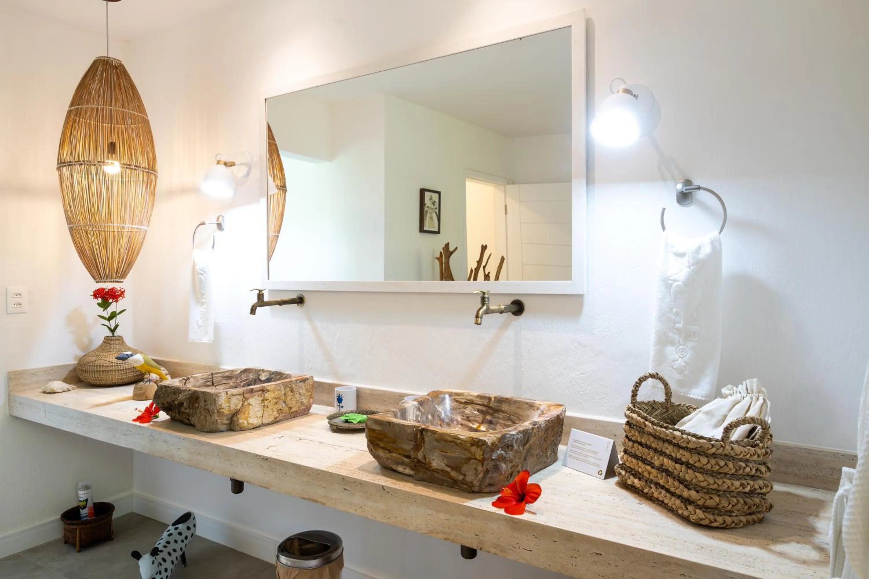 Bathroom in Aldeia Beijupirá Pousada