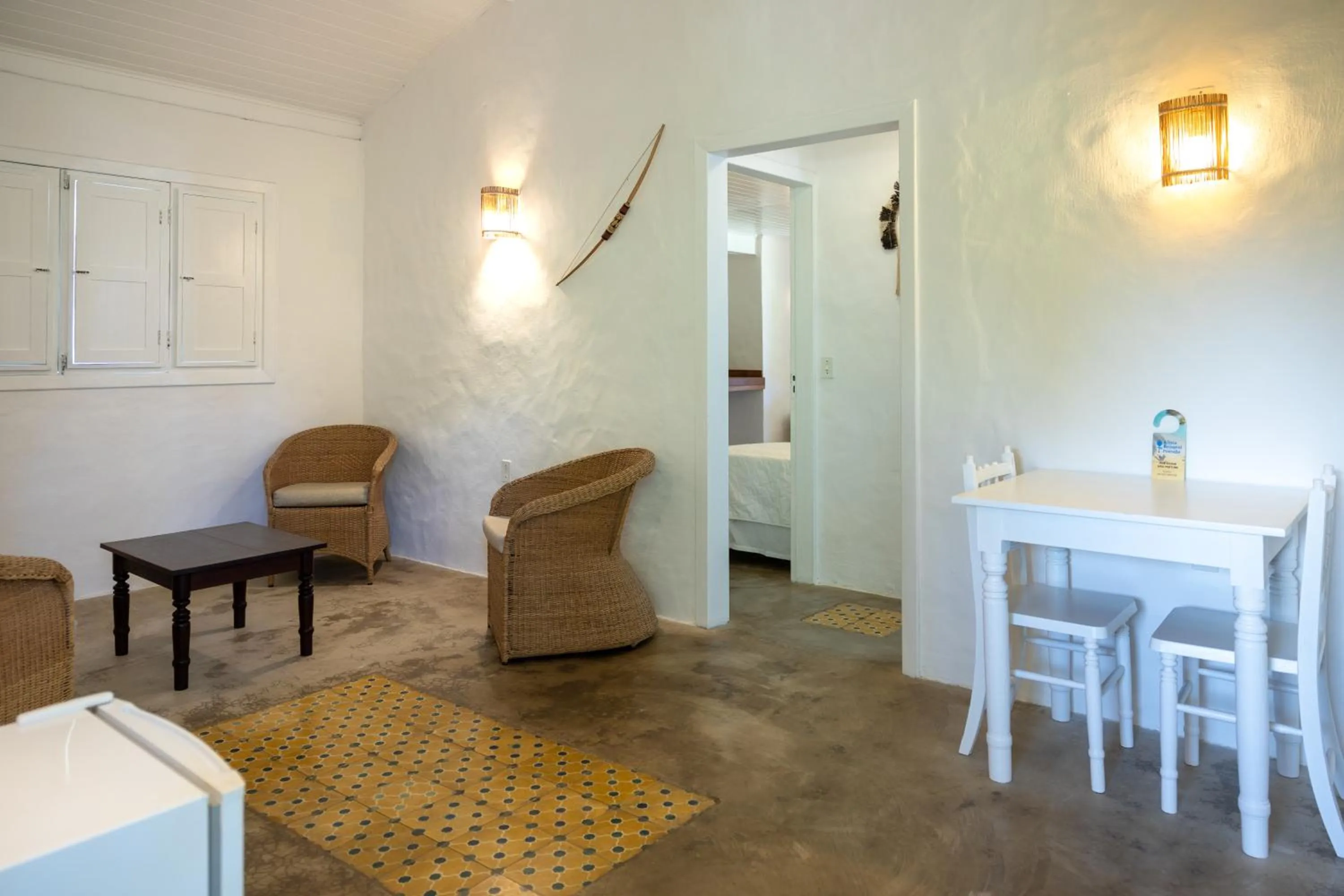 Living room in Aldeia Beijupirá Pousada