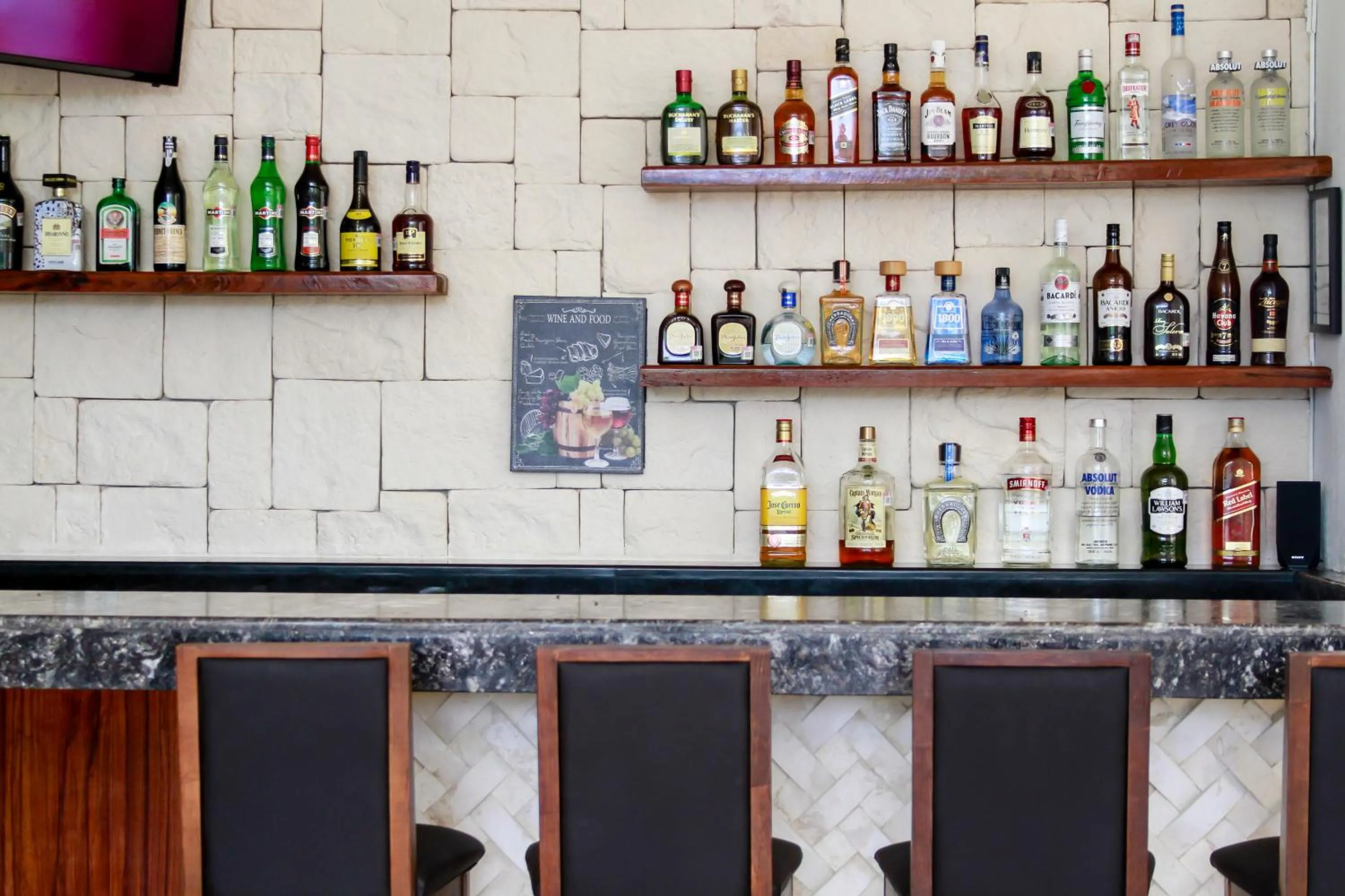 Alcoholic drinks in Cielo Maya Beach Tulum