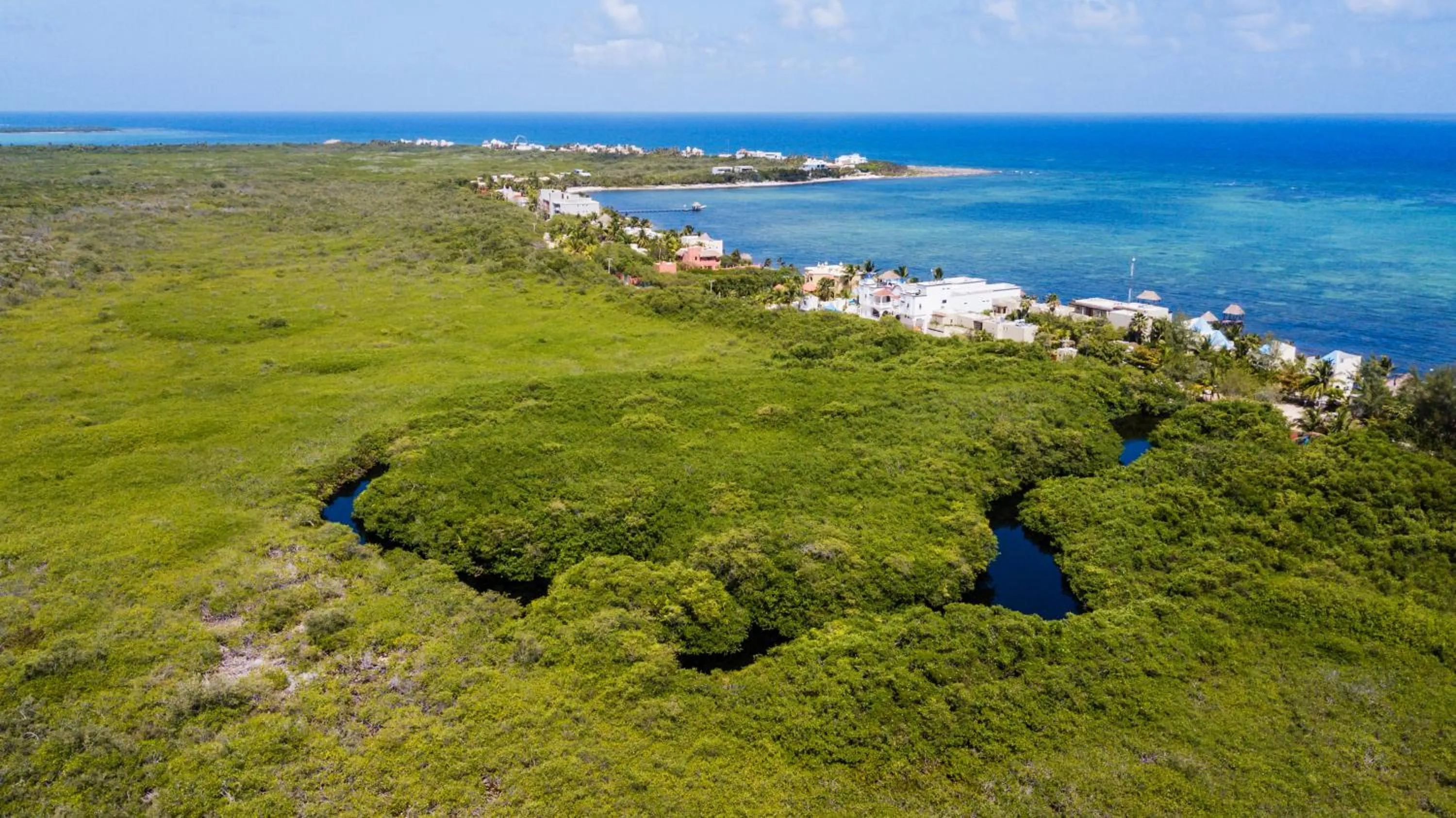 Bird's eye view in Cielo Maya Beach Tulum