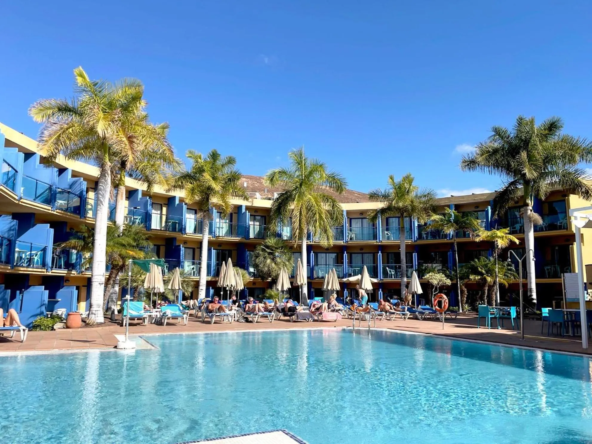 Swimming pool in BLUESEA Jandia Luz