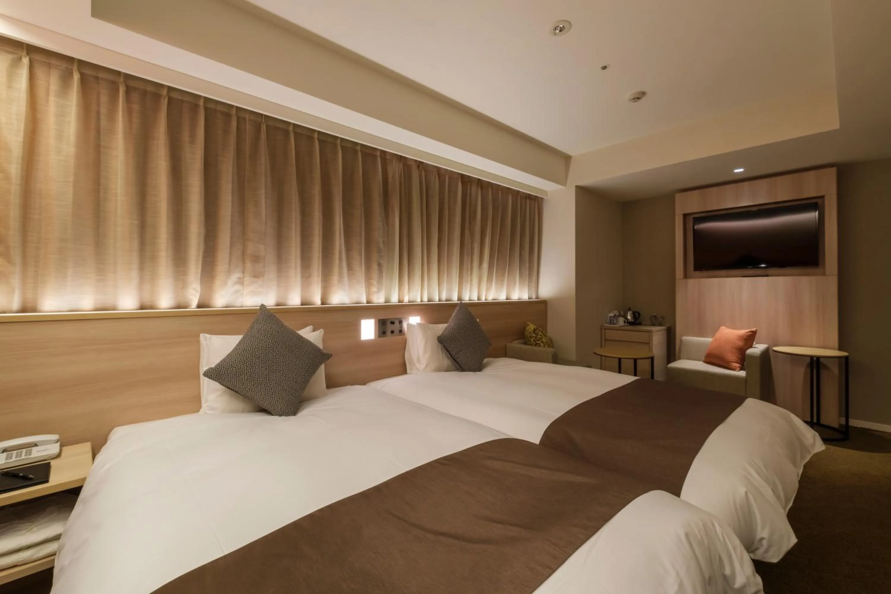 Photo of the whole room, Bed in Hotel JAL City Haneda Tokyo West Wing