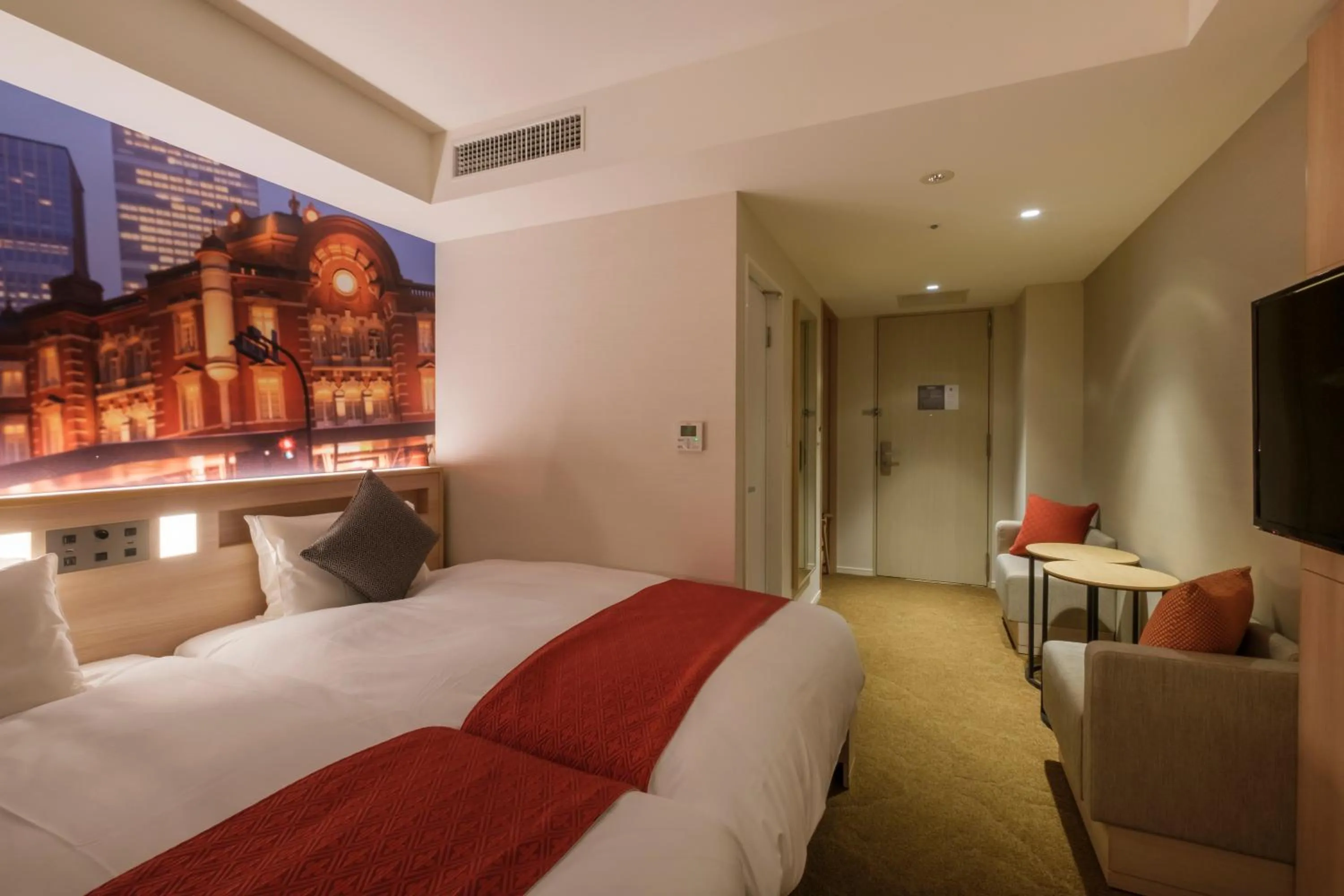 Photo of the whole room, Bed in Hotel JAL City Haneda Tokyo West Wing